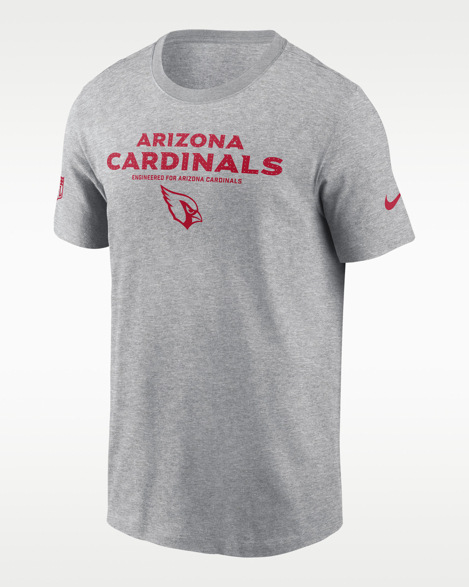 Arizona Cardinals Sideline Team Issue Men's Nike Dri-FIT NFL T-Shirt - Dark Grey Heather