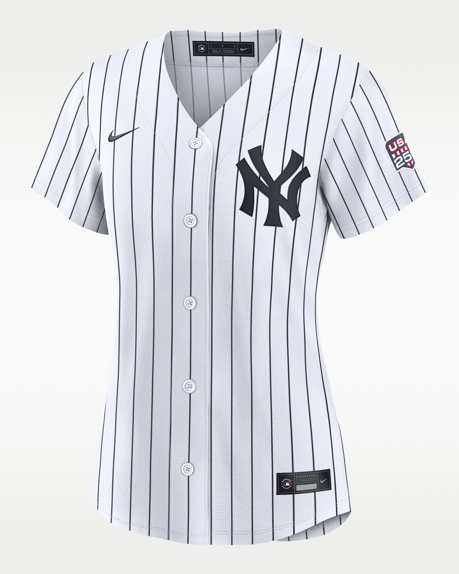 Cody Bellinger New York Yankees USA 250 Women's Nike MLB Stadium Jersey - White