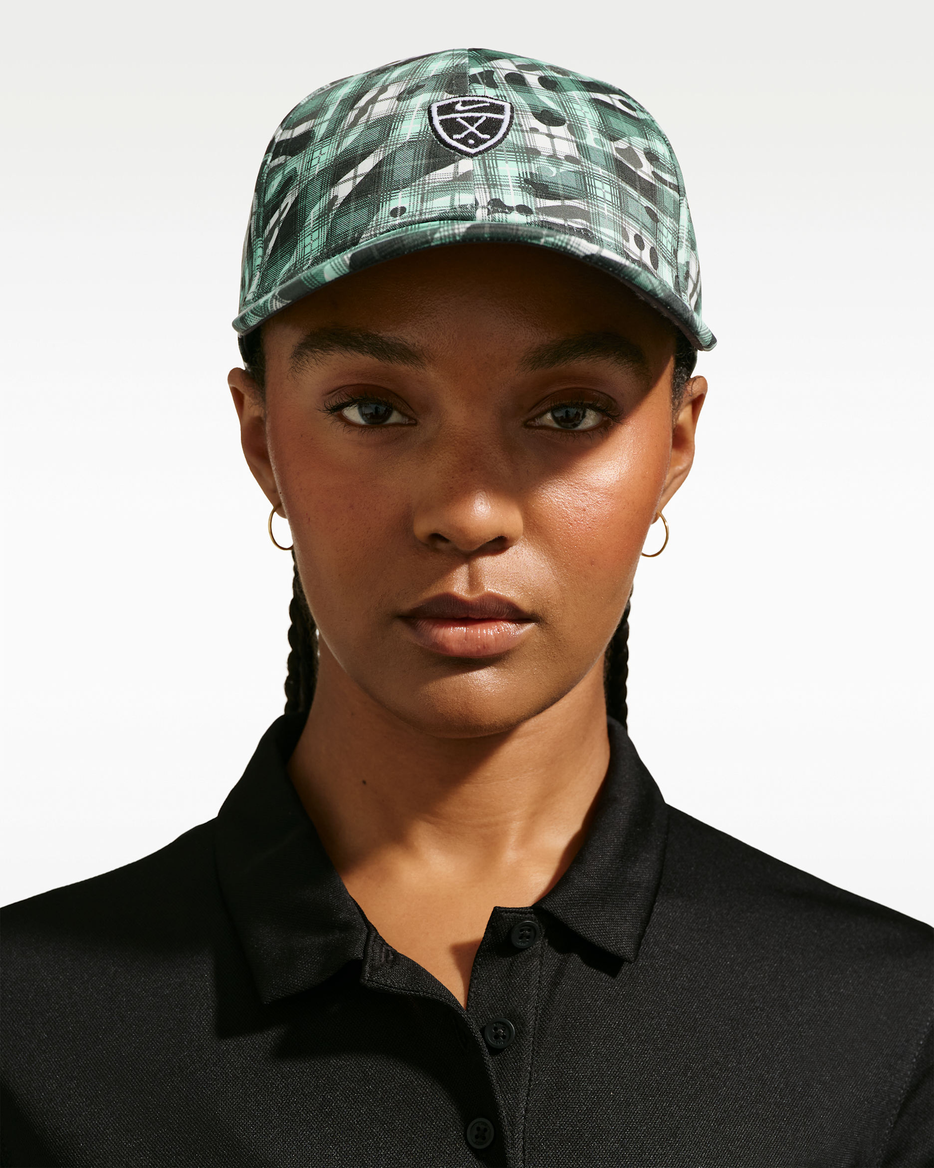 ナイキ クラブ ストラクチャード Dri-FIT カモキャップ - アークティックグリーン/アンスラサイト