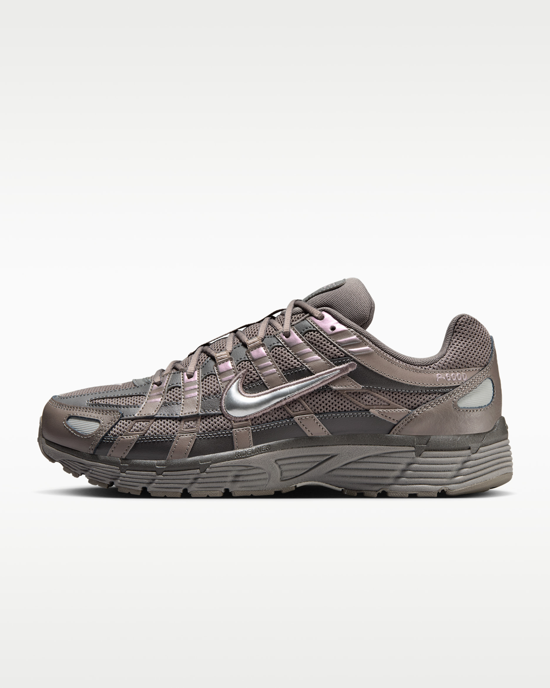 รองเท้า Nike P-6000 - Cave Stone/Medium Ash/Flat Pewter/Metallic Silver
