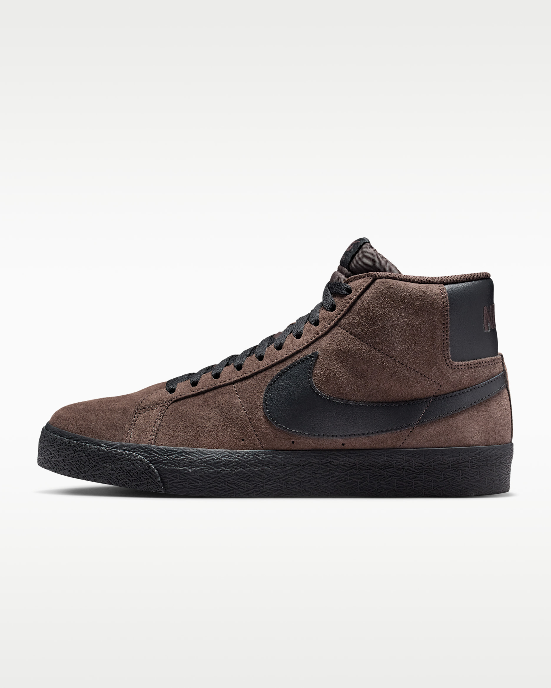 Nike SB Zoom Blazer Mid Skate Shoes - Baroque Brown/Baroque Brown/Black