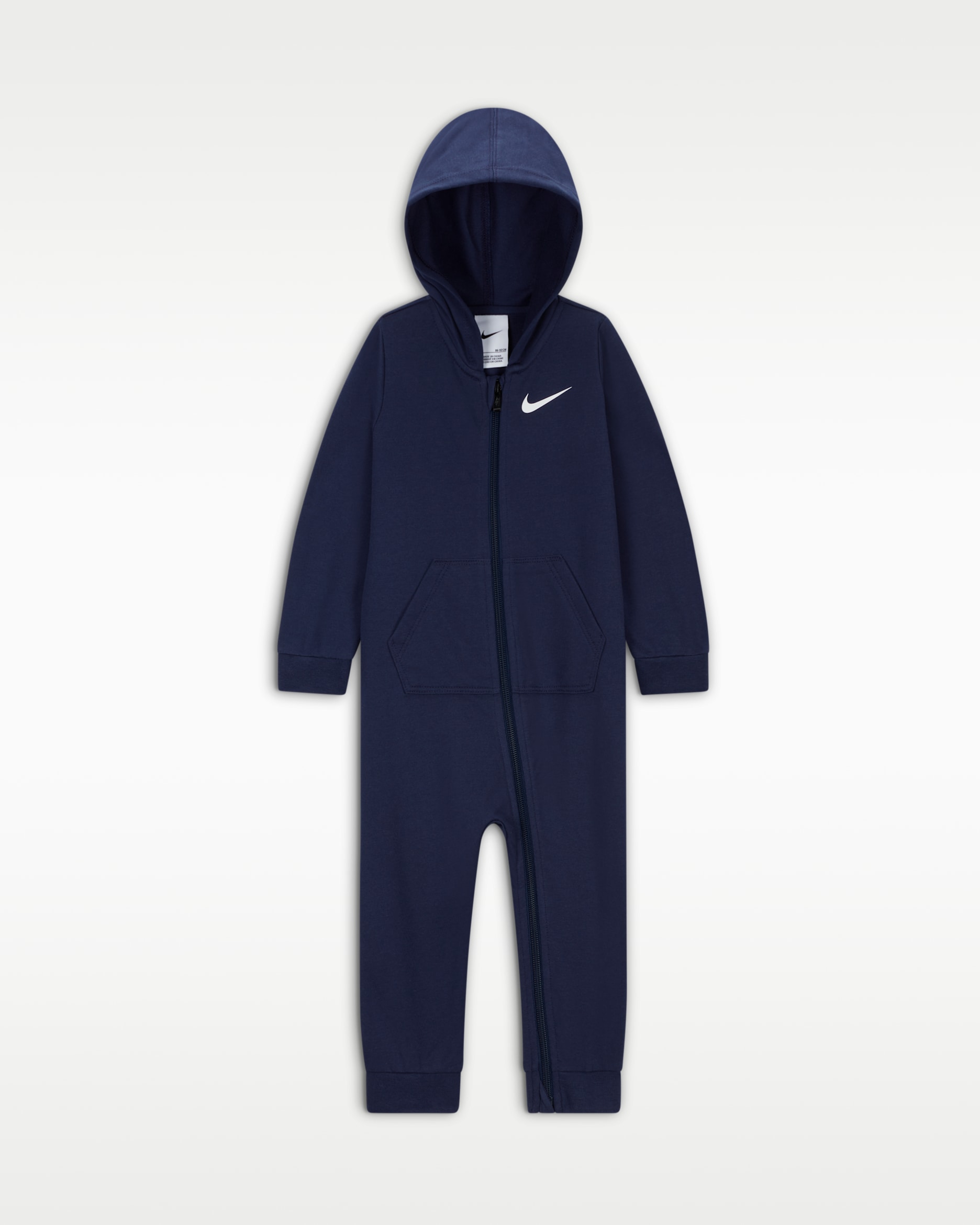 Nike Baby Essentials kapucnis rugdalózó babáknak (12–24 hónapos) - Midnight Navy