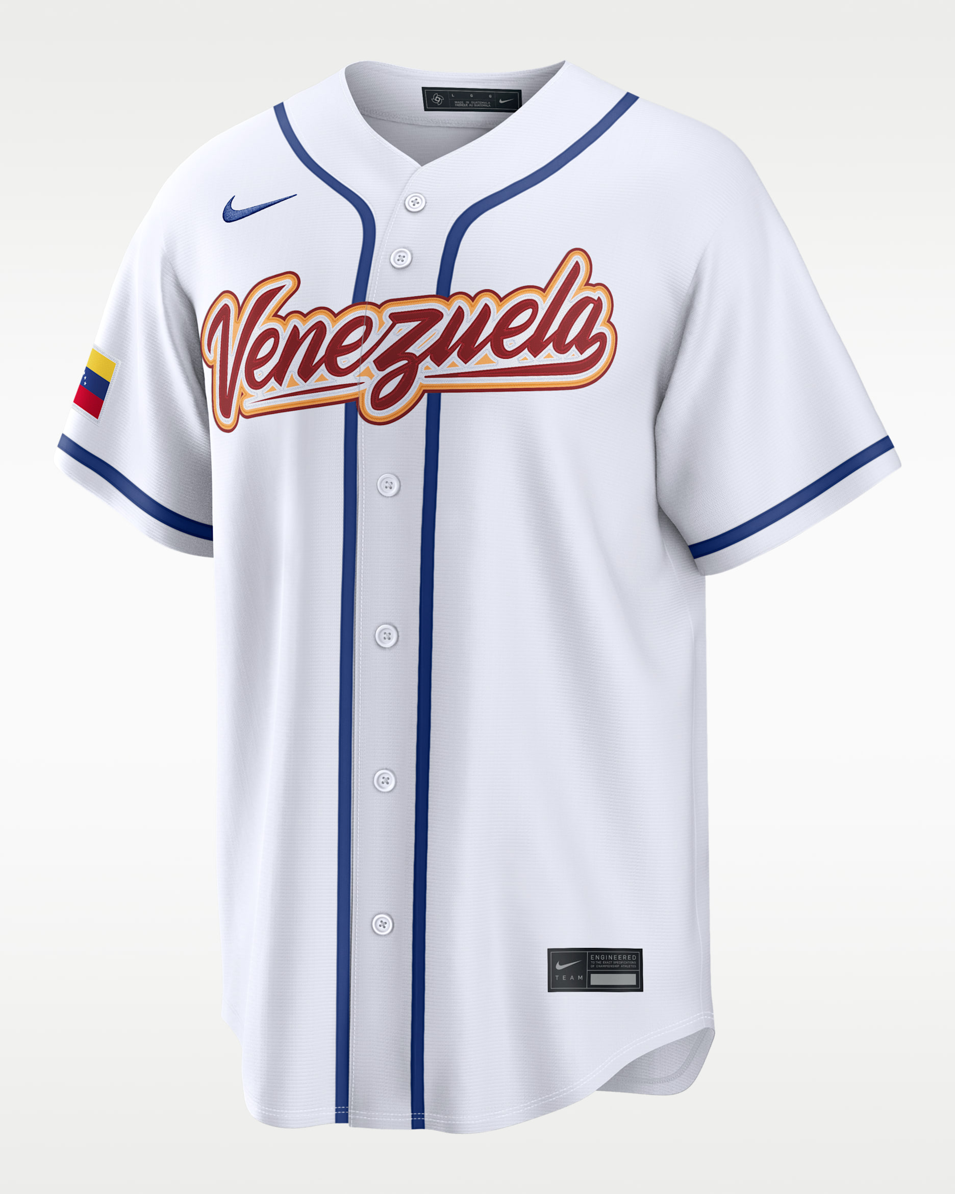 William Contreras Venezuela National Baseball Team 2026 World Baseball Classic Men's Nike Stadium Jersey - White