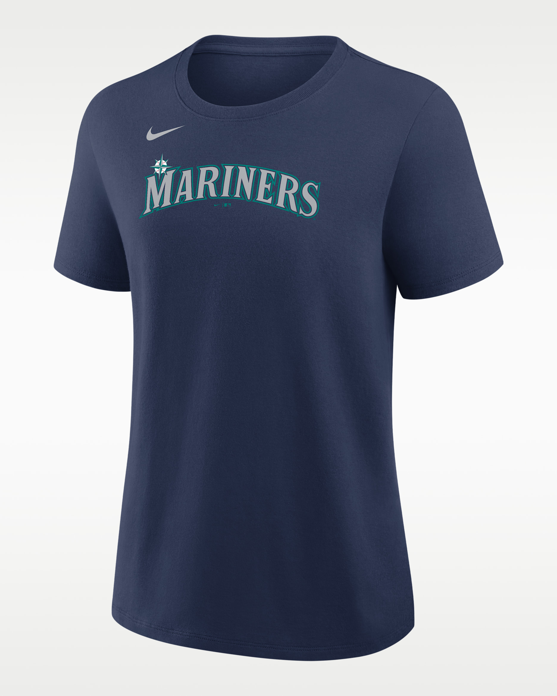 Seattle Mariners Wordmark Women's Nike MLB T-Shirt - College Navy