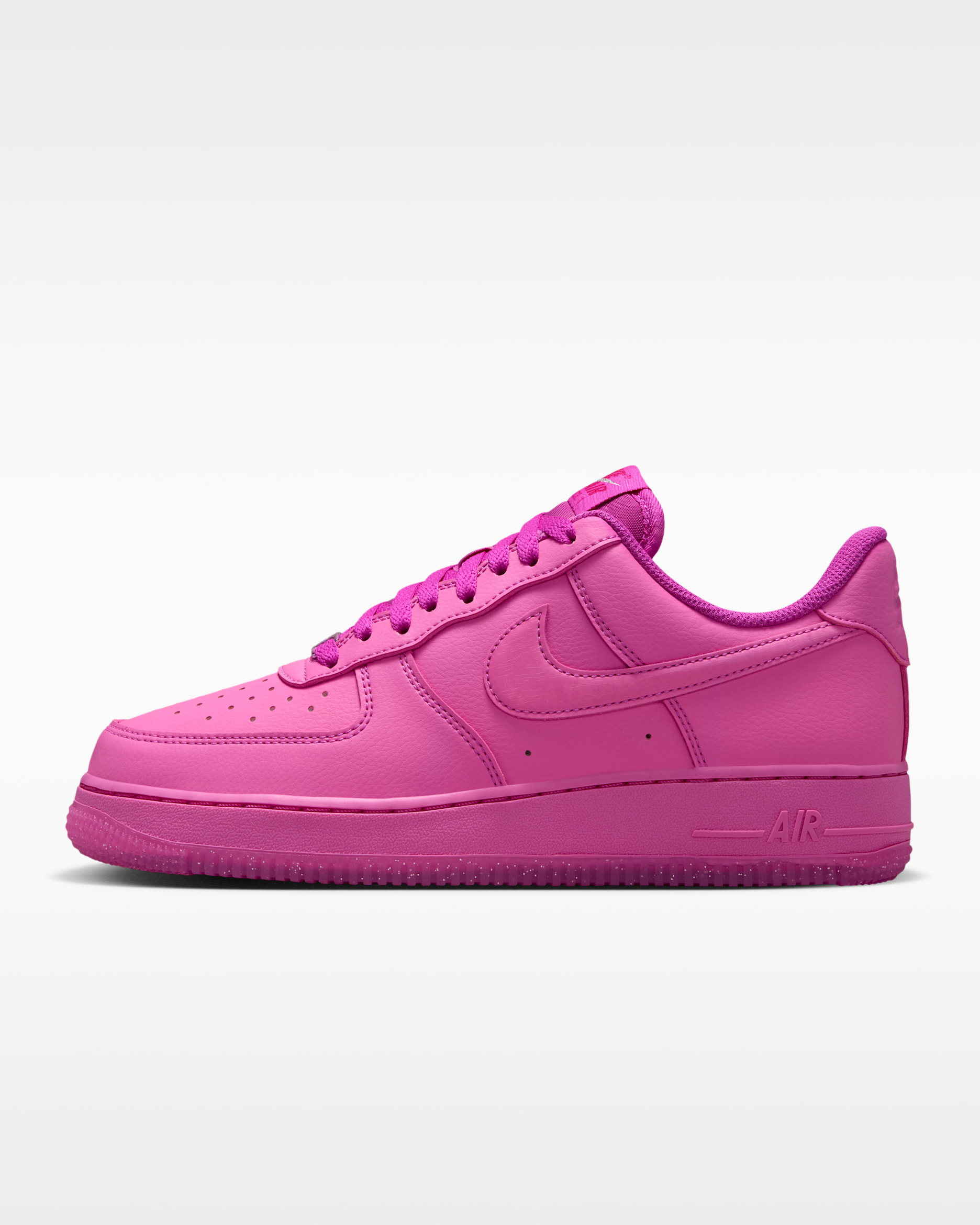 Nike Air Force 1 '07 Women's Shoes - Fire Pink/Fireberry/Metallic Silver/Fire Pink