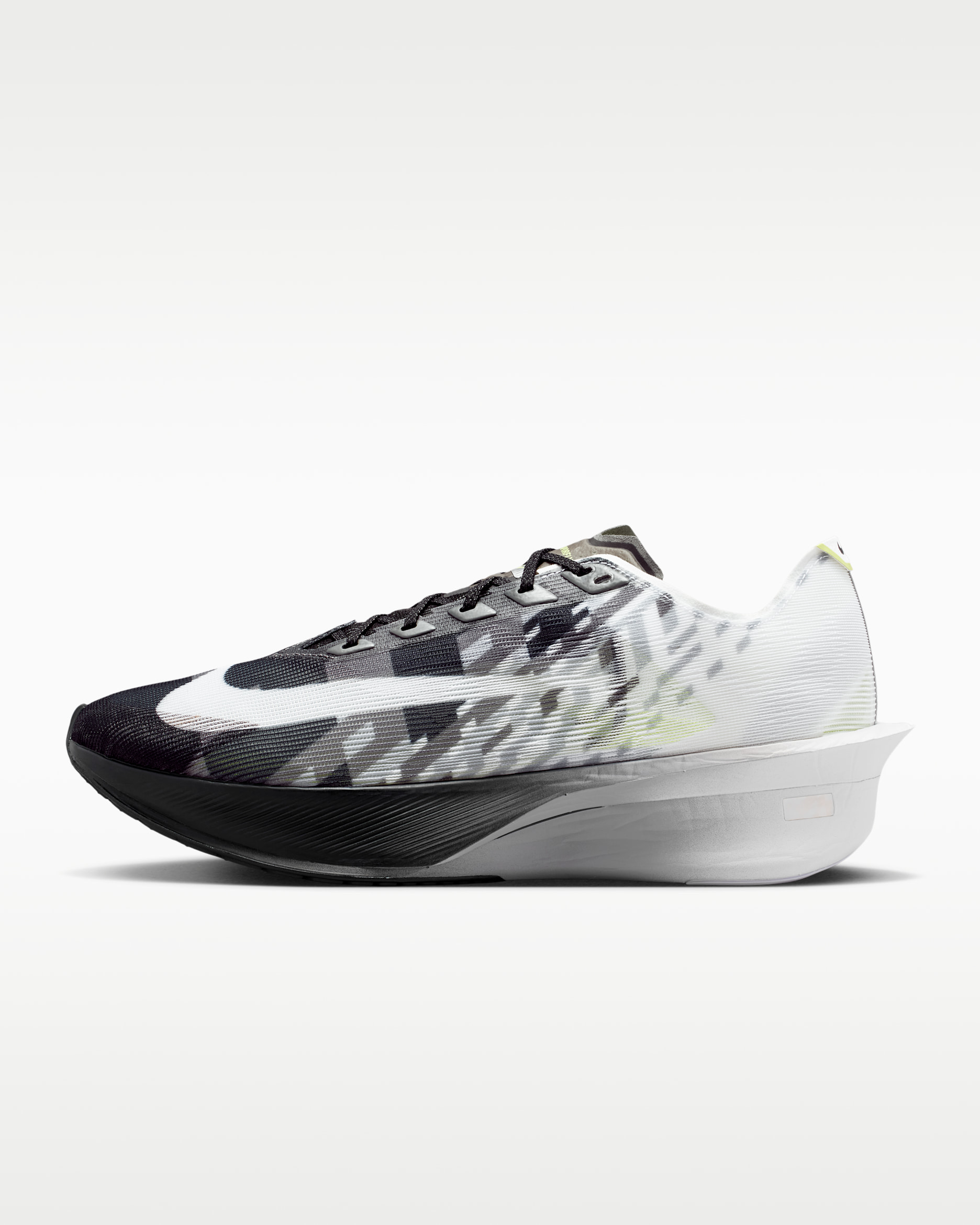 Tävlingssko för hårt underlag Nike Vaporfly 4 SE för män - Svart/Smoke Grey/Grey Fog/Vit