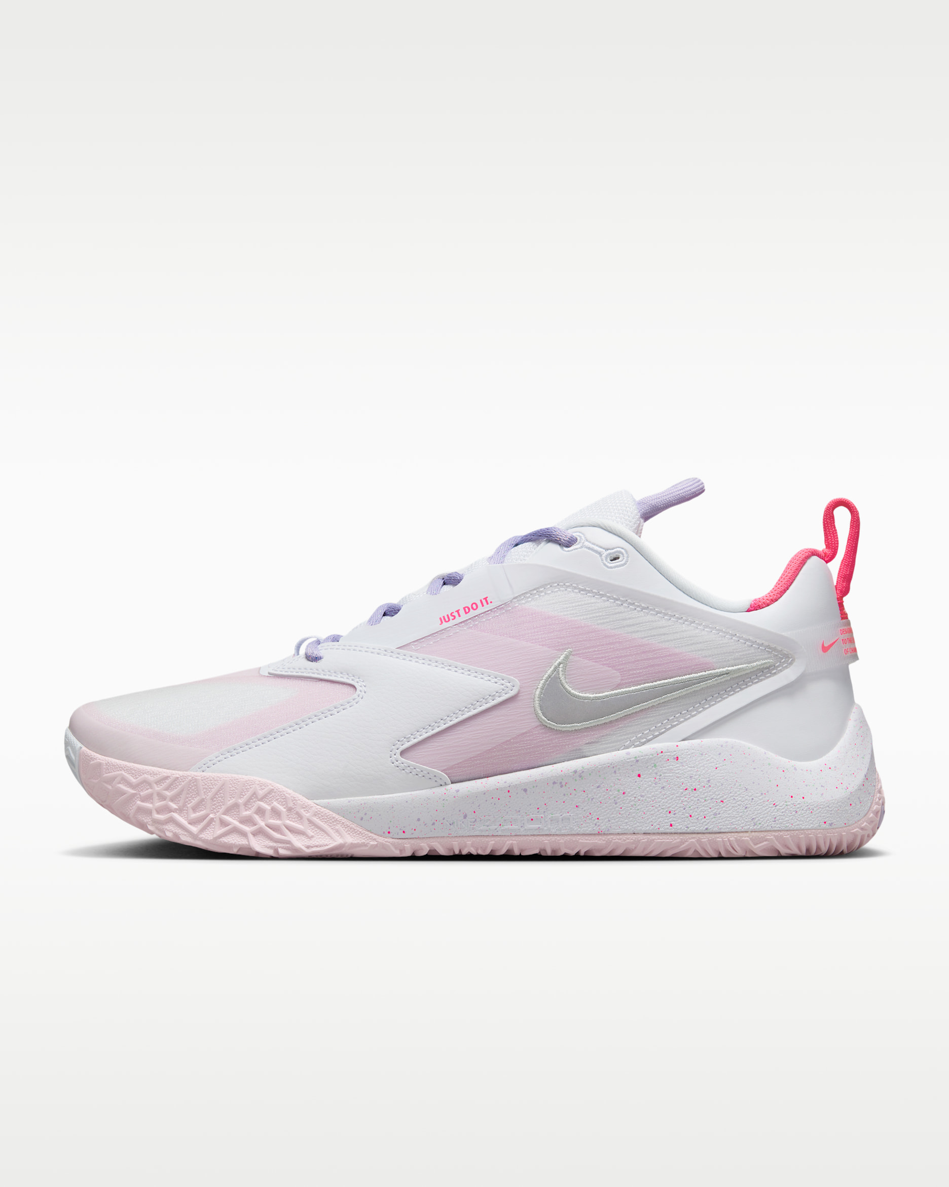 Nike HyperAce 3 SE Volleyball Shoes - White/Mint Foam/Violet Mist/Hyper Pink