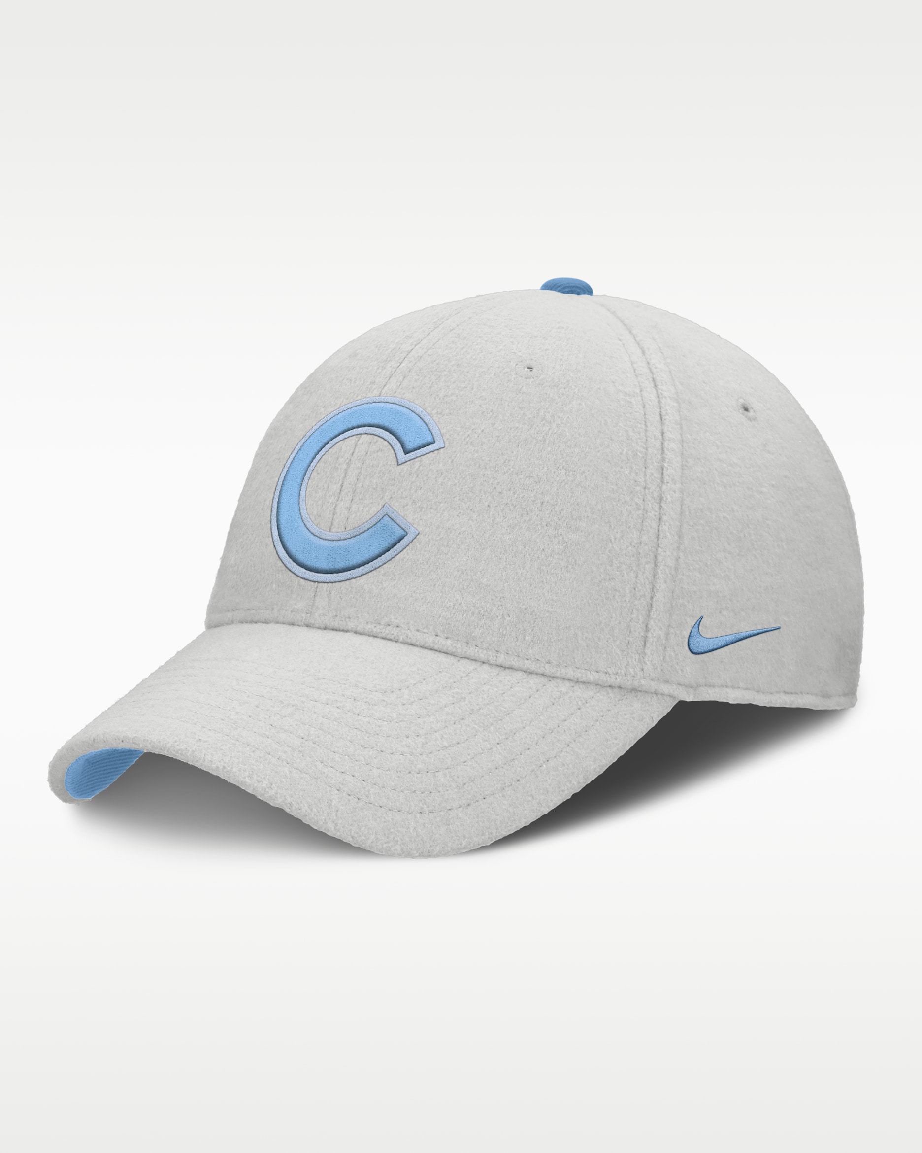 Chicago Cubs Club Men's Nike MLB Adjustable Hat - Grey