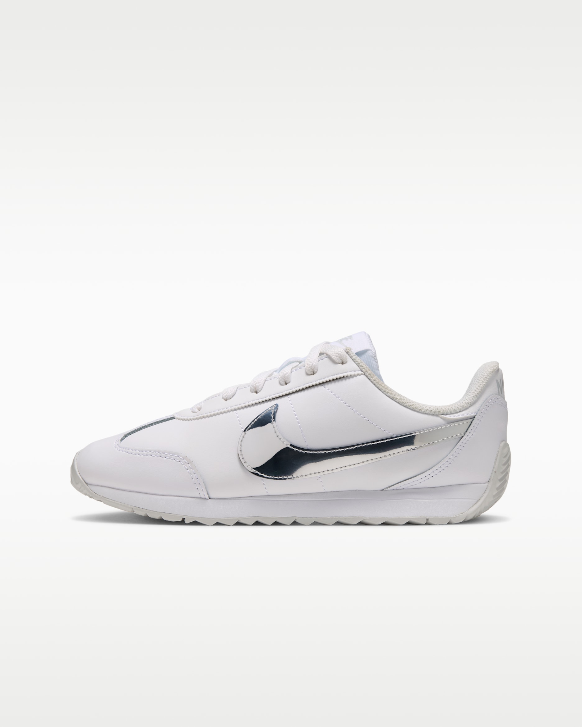 Tenis para niños grandes Nike Pacific LTR - Blanco/Polvo fotón/Plata metalizado