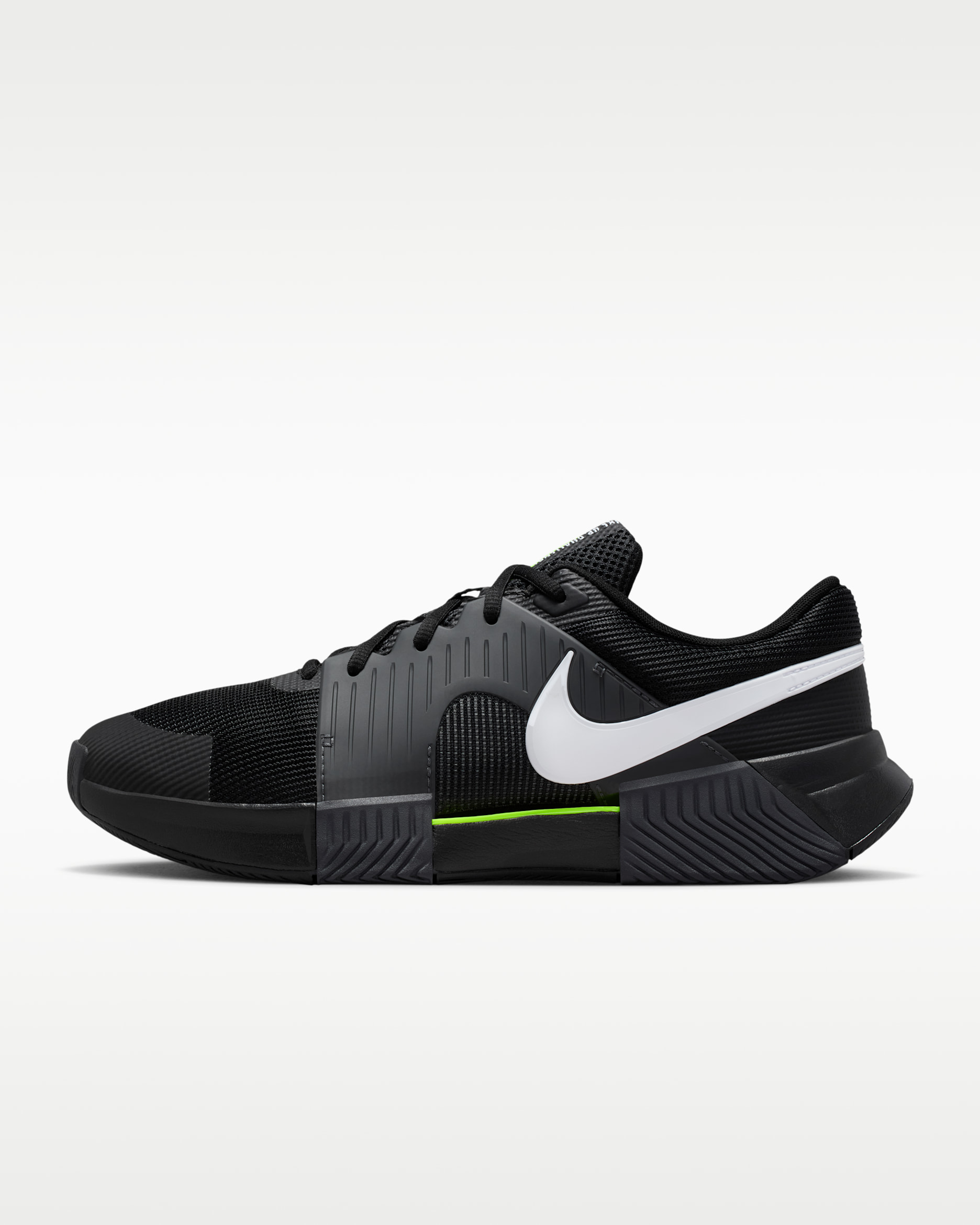 Nike GP Challenge 1.5 Men's Hard Court Tennis Shoes - Black/Anthracite/Volt/White