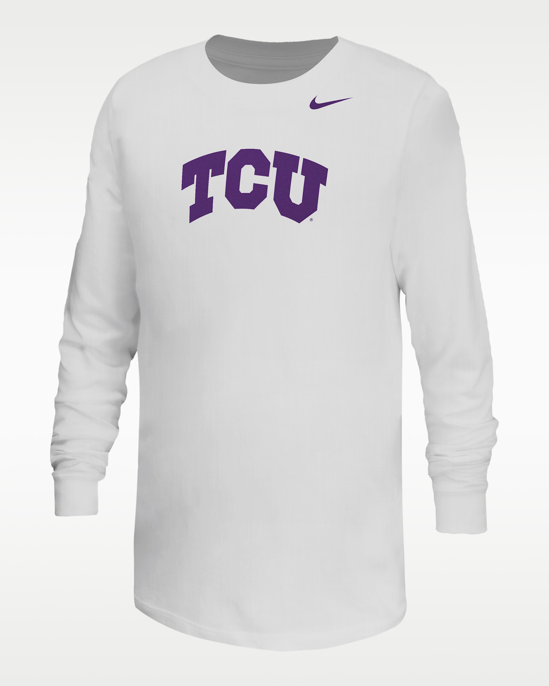 TCU Horned Frogs Big Kids' Nike Football T-Shirt - White