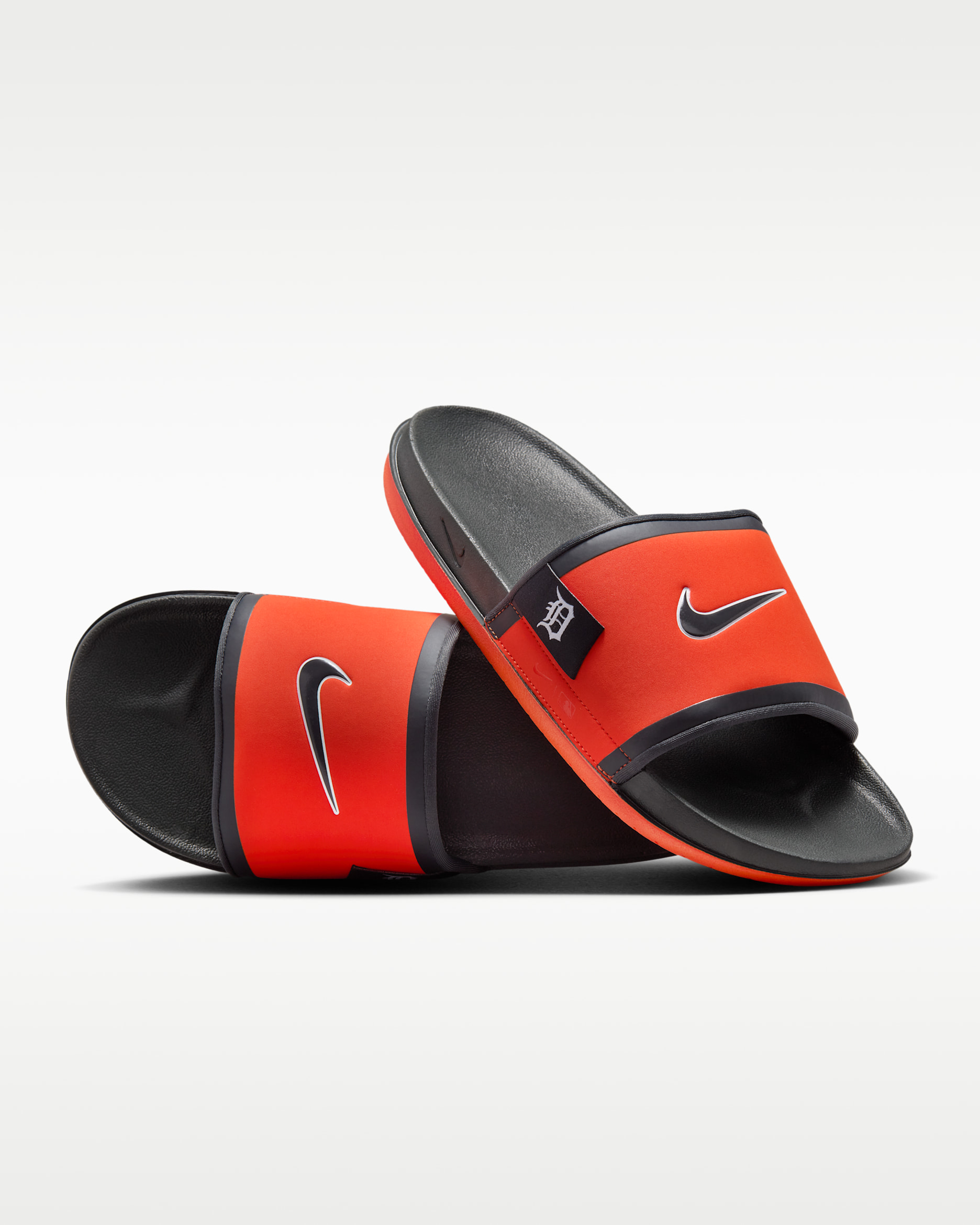 Nike Offcourt (Detroit Tigers) Offcourt Slides - Team Orange/Dark Smoke Grey/Pitch Blue