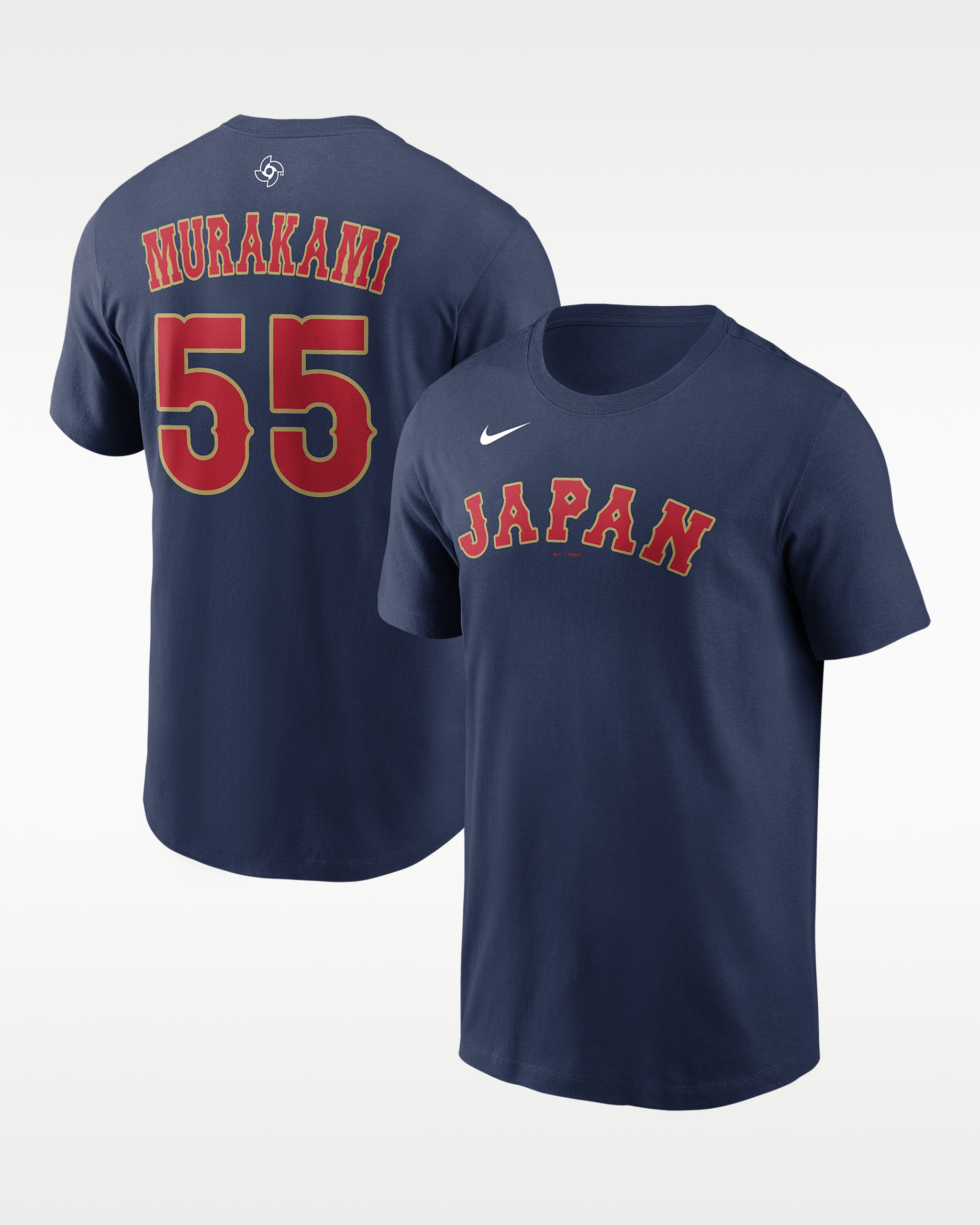 Munetaka Murakami Japan National Baseball Team 2026 World Baseball Classic Men's Nike T-Shirt - Navy