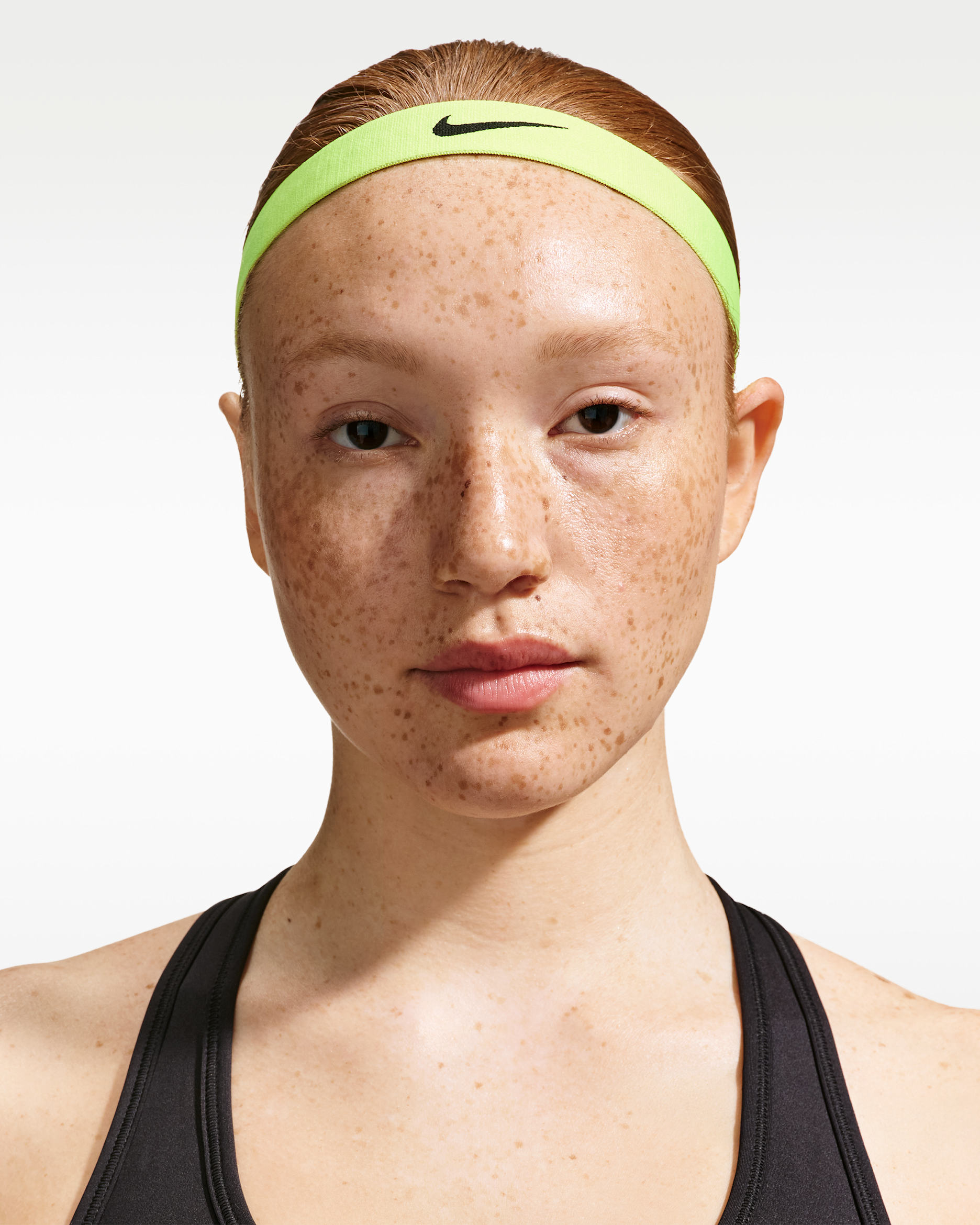 나이키 플렉스 와이드 헤드밴드(3팩) - 볼트/비비드 핑크/블랙