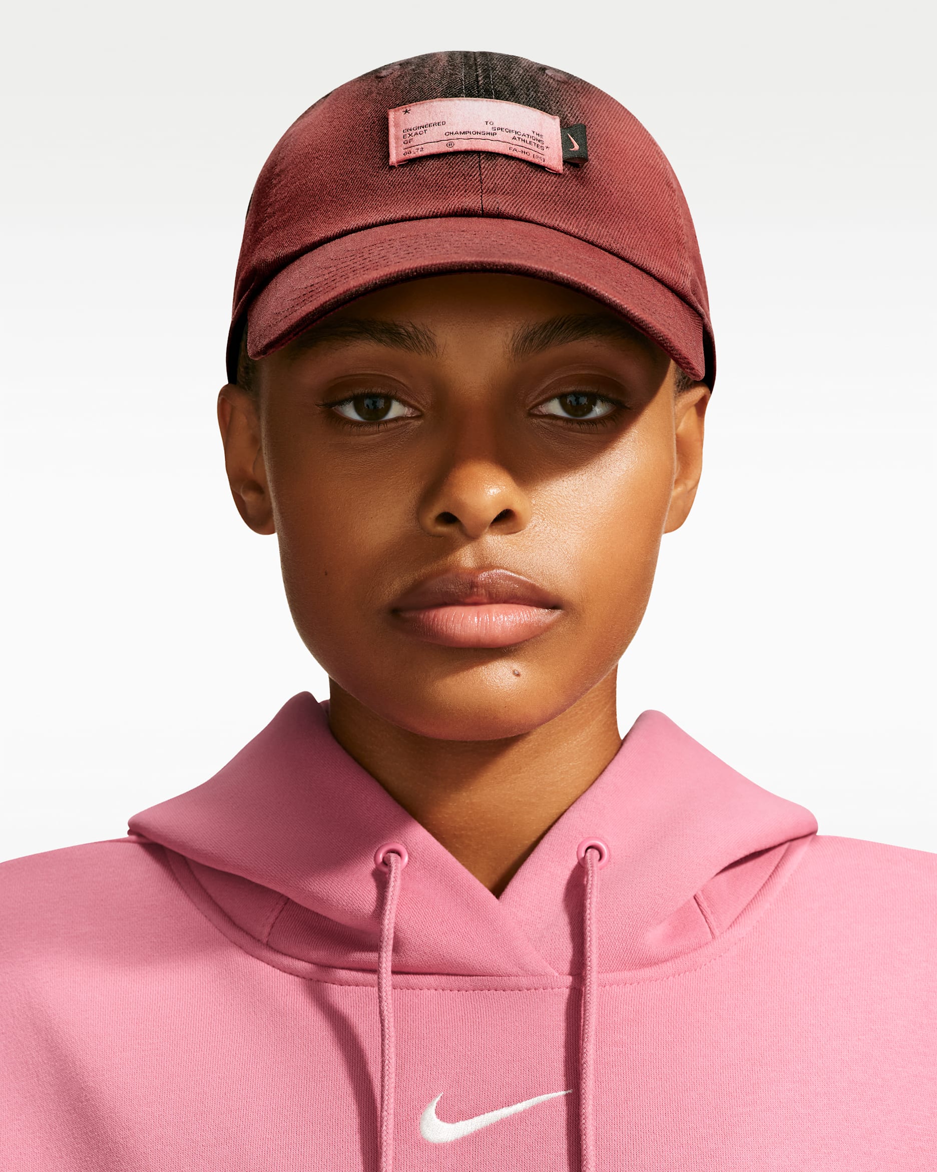 Nike Club Unstructured Denim Painter's Cap - Black/Cinnamon