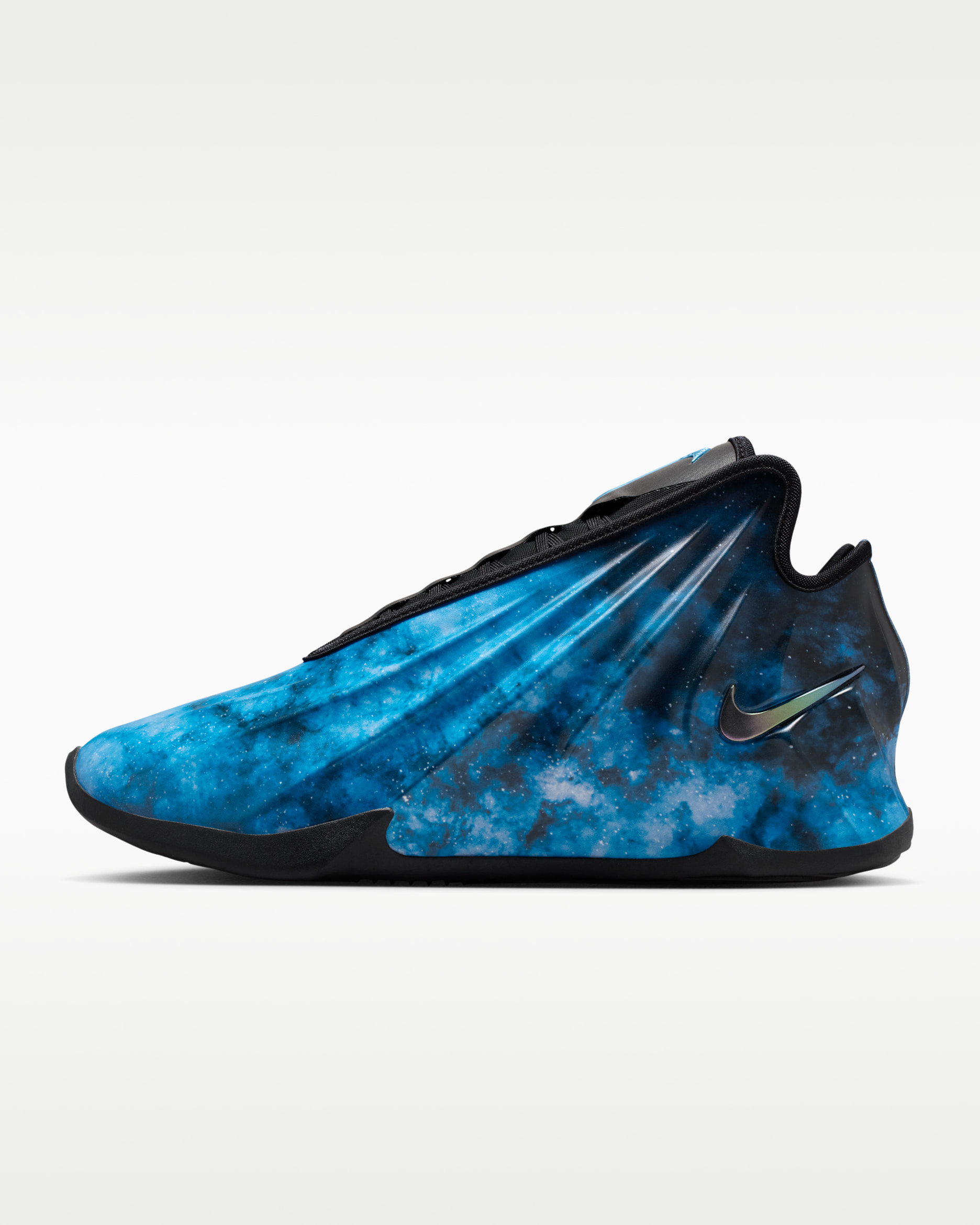 Nike G.T. Future Premium Basketball Shoes - Aurora Blue/Black/Metallic Silver/Metallic Dark Grey