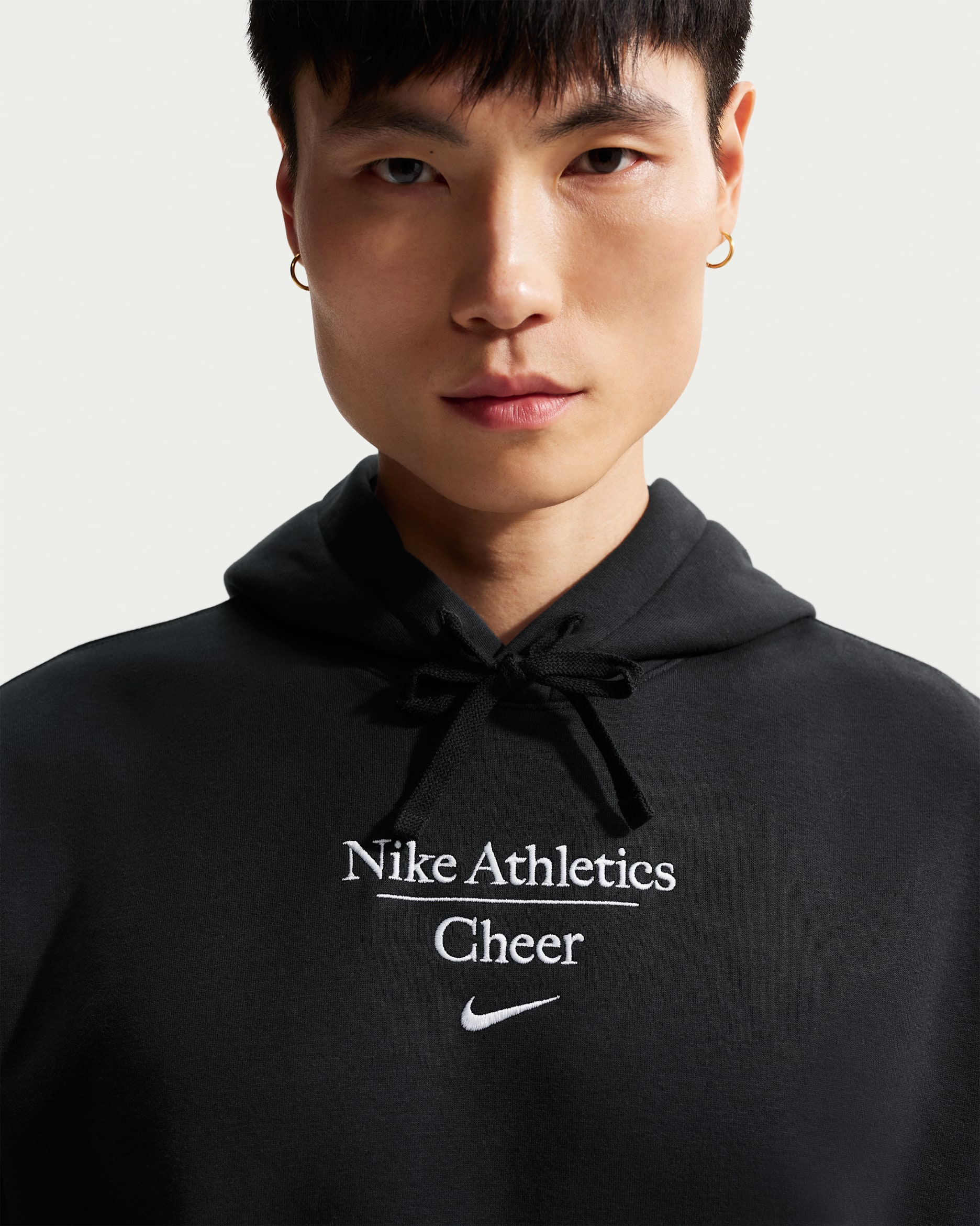 Sudadera con gorro sin cierre Cheer para hombre Nike - Negro