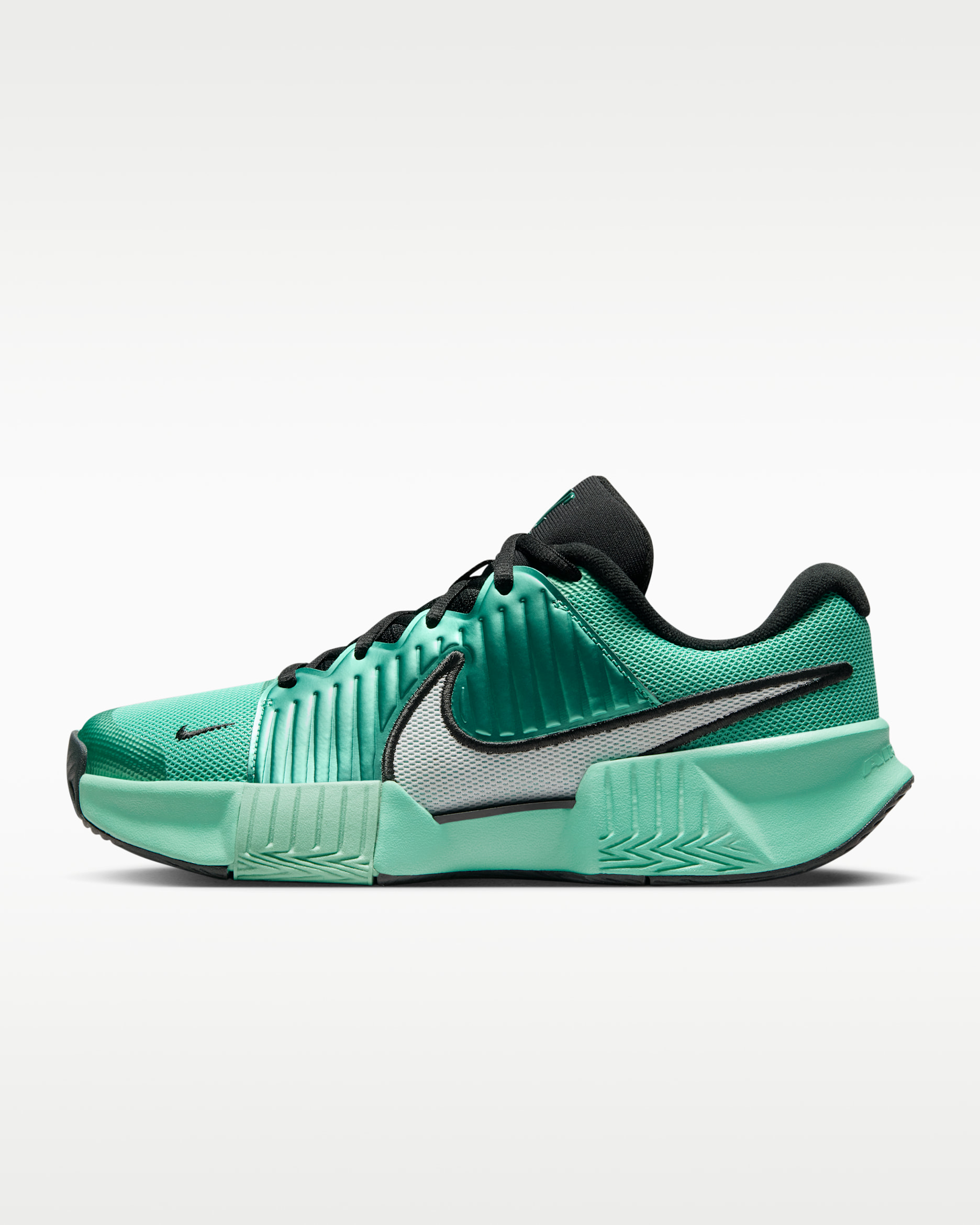 Nike Zoom GP Challenge Pro PRM Women's Hard Court Tennis Shoes - Mint/Black/Pure Platinum