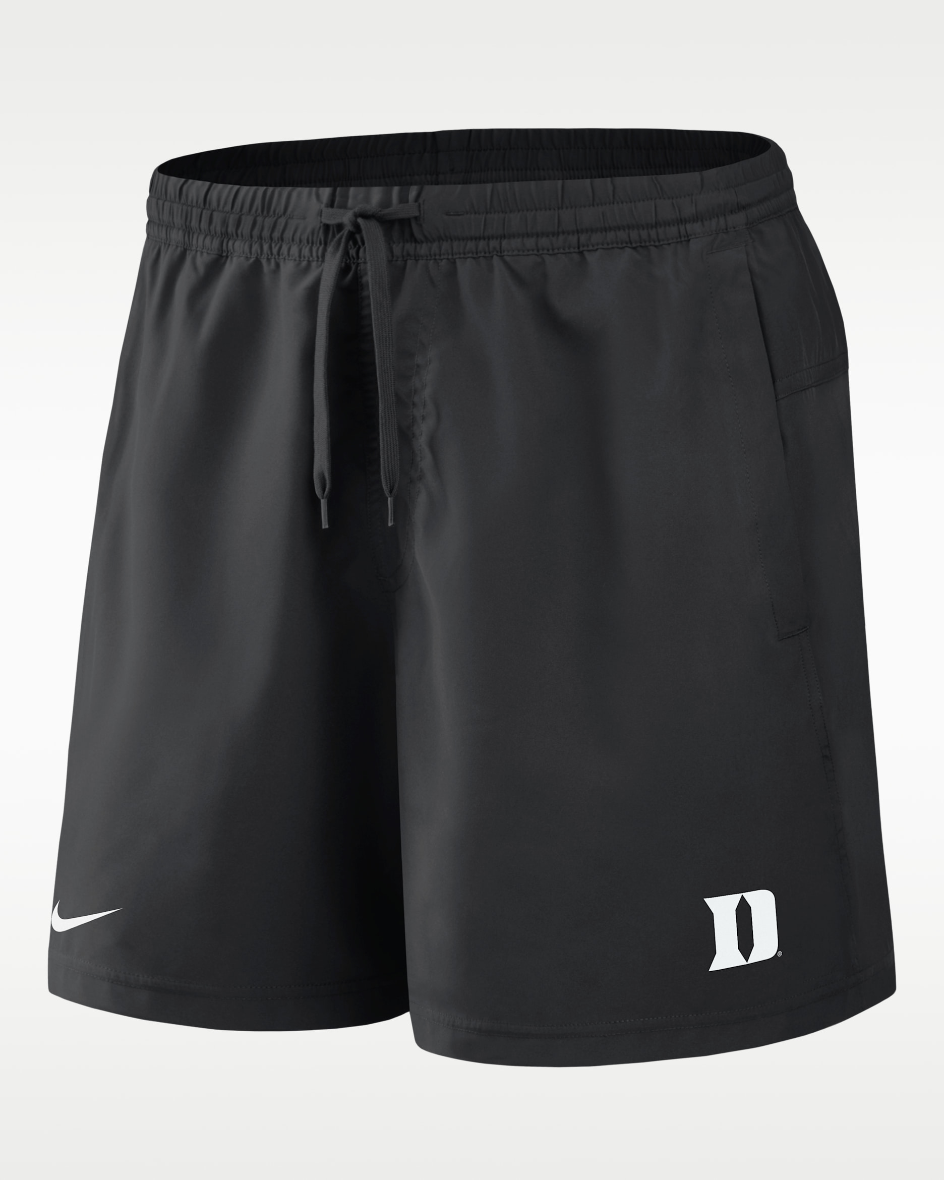 Duke Primetime Primary Logo Men's Nike Dri-FIT College Form Shorts - Black
