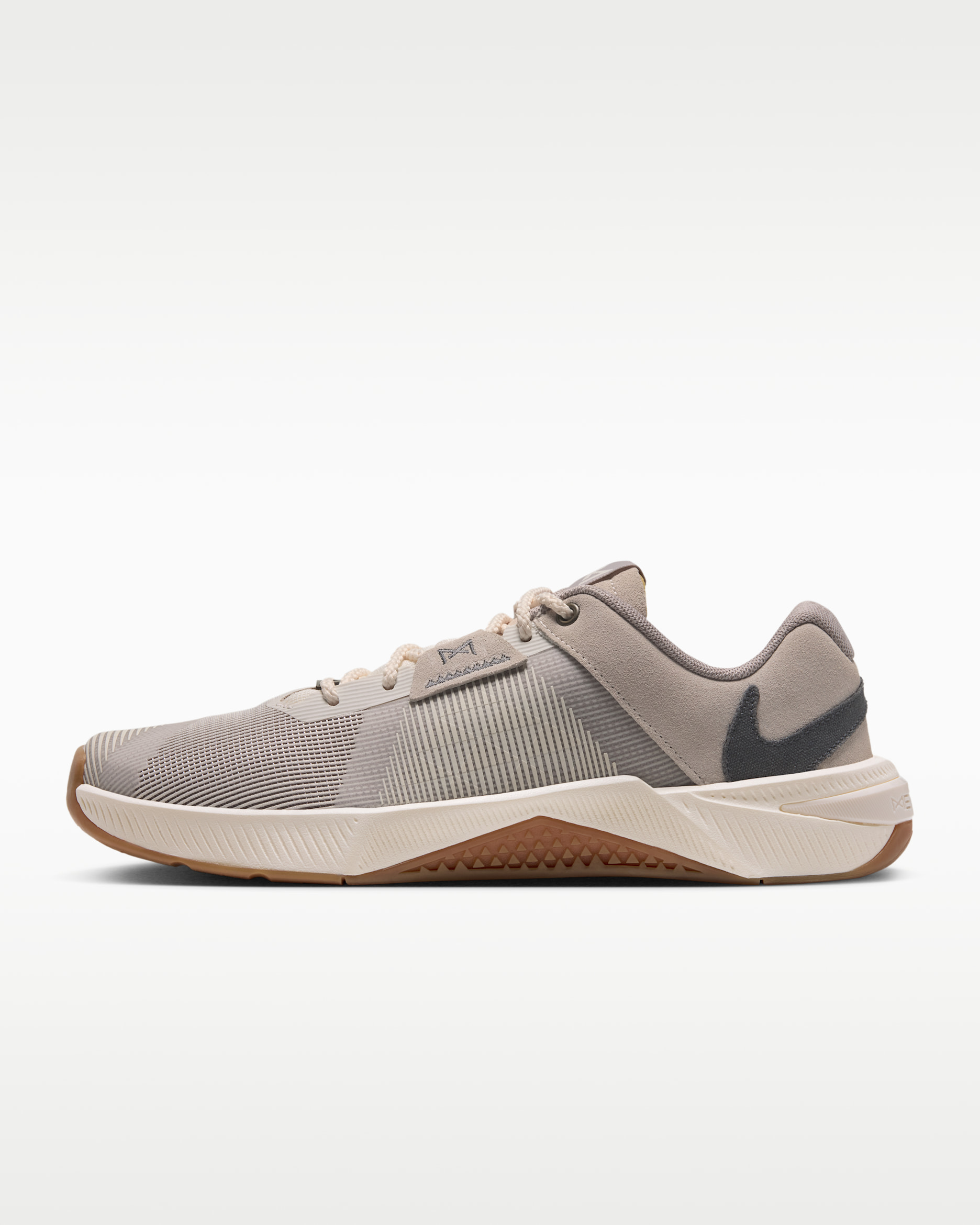รองเท้าเทรนนิ่งผู้ชาย Nike Metcon 10 AMP - Pale Ivory/College Grey/Gum Medium Brown/Iron Grey