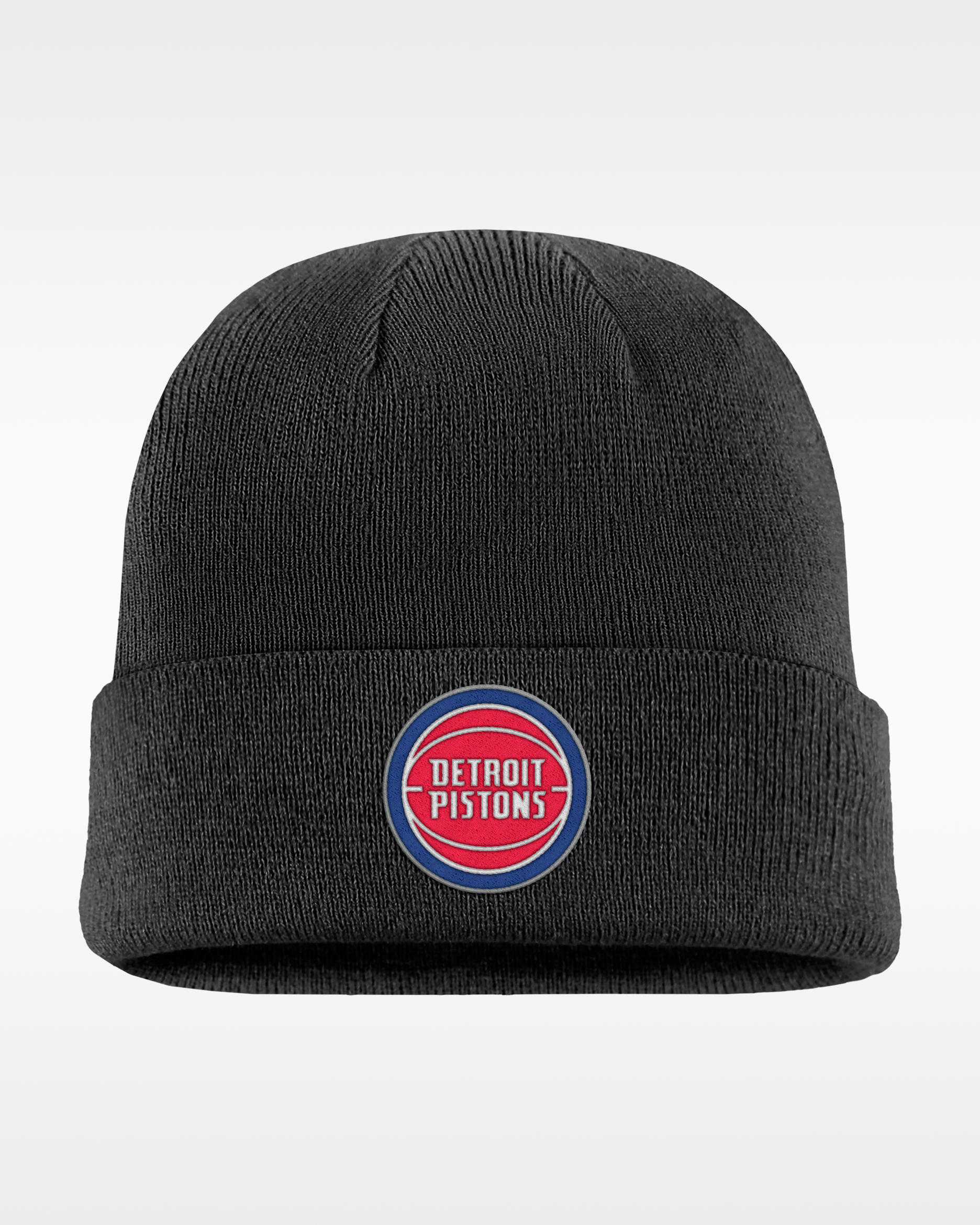 Detroit Pistons Peak Nike Hardwood Classics Beanie - Black
