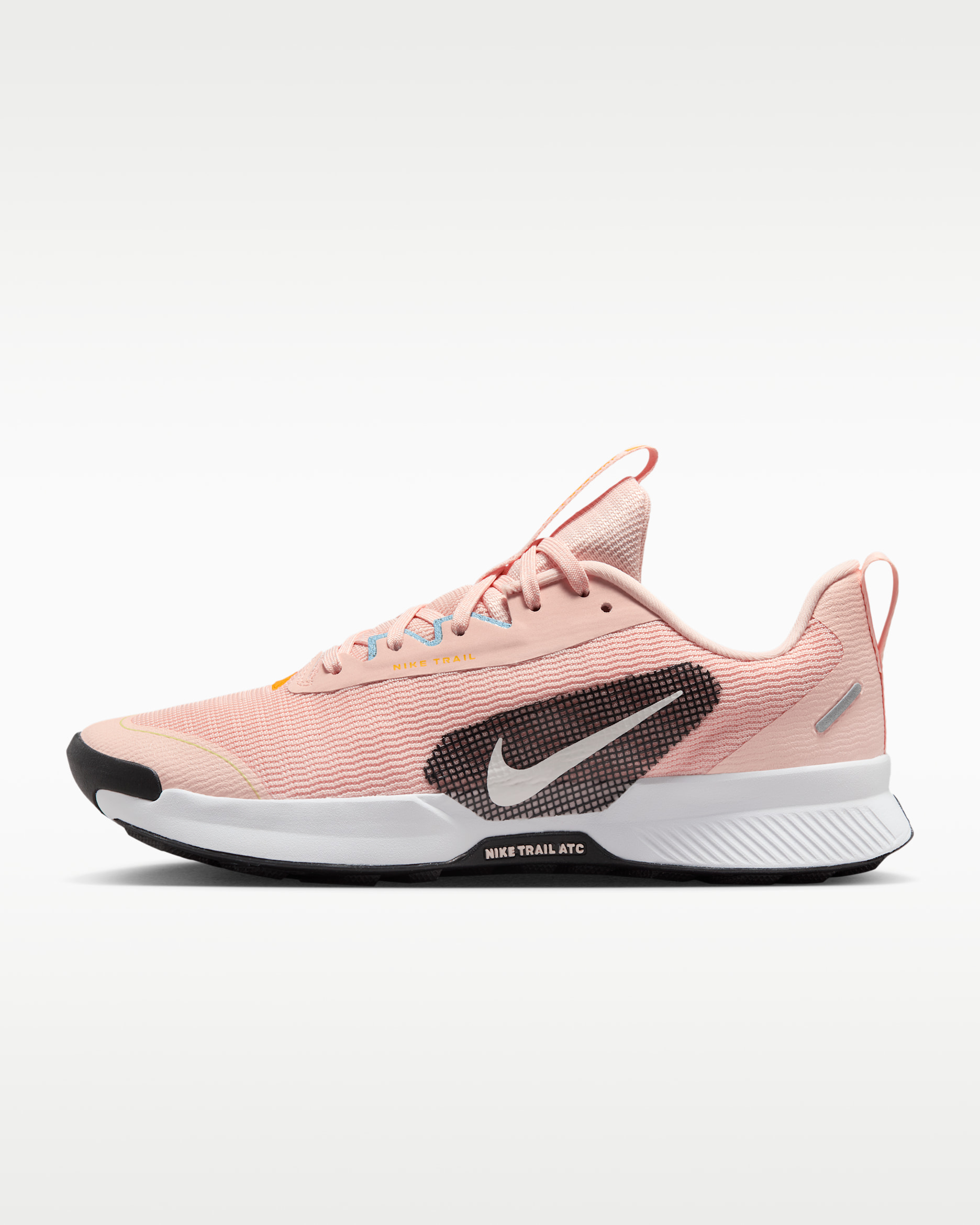 Nike Juniper Trail 3 女款越野跑鞋 - Washed Coral/University Gold/黑色/Phantom