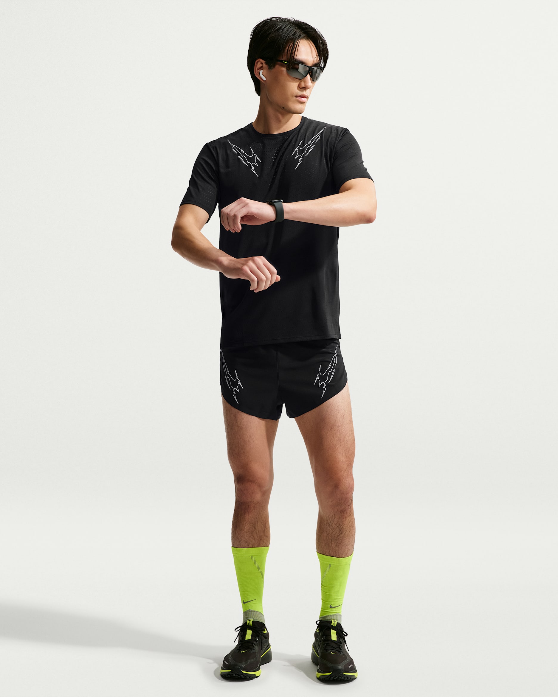Nike AeroSwift Men's Dri-FIT ADV 5cm (approx.) Brief-Lined Running Shorts - Black