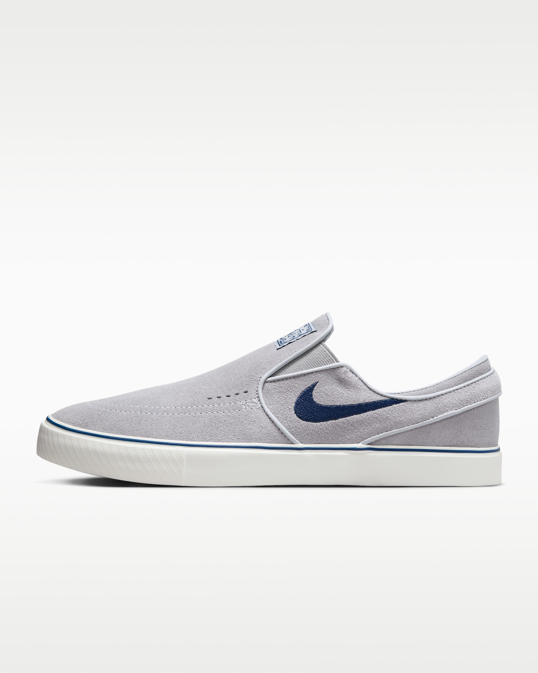 รองเท้าสเก็ตบอร์ด Nike SB Janoski+ Slip - Wolf Grey/Wolf Grey/Summit White/Navy