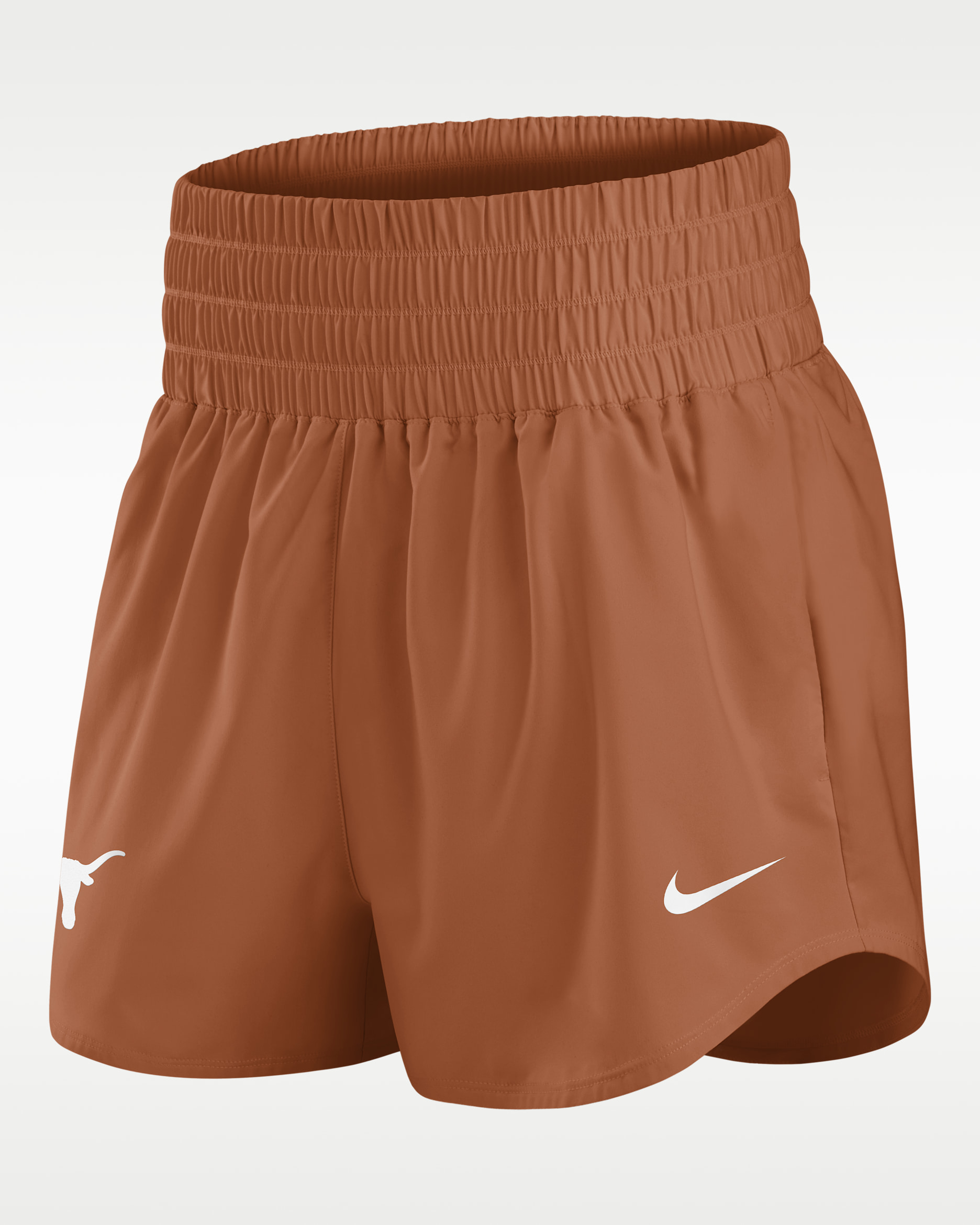 Texas Primary Logo One Women's Nike Dri-FIT College Shorts - Burnt Orange