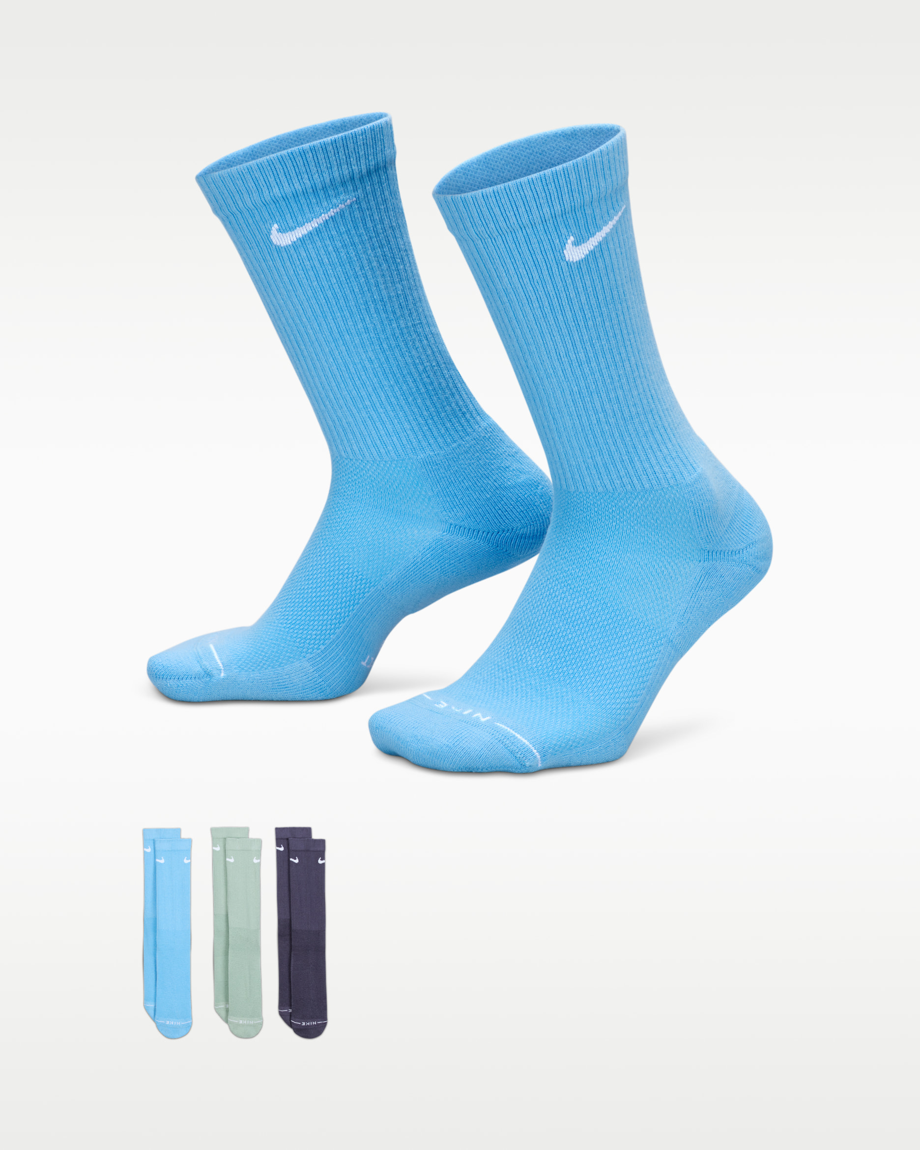 Chaussettes montantes Nike Everyday Elevated (3 paires) - Multicolore
