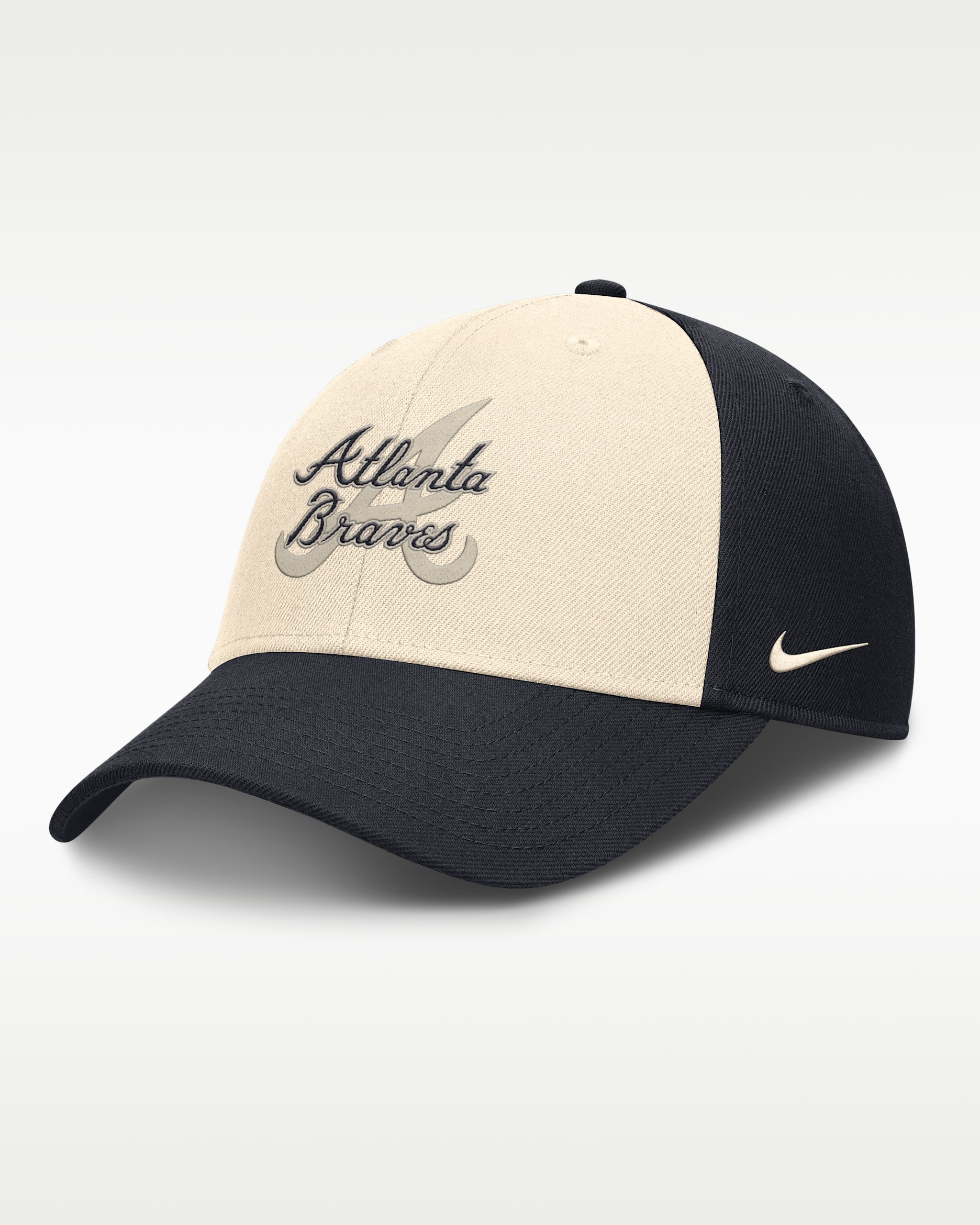 Atlanta Braves Statement Club Men's Nike Dri-FIT MLB Adjustable Hat - Navy