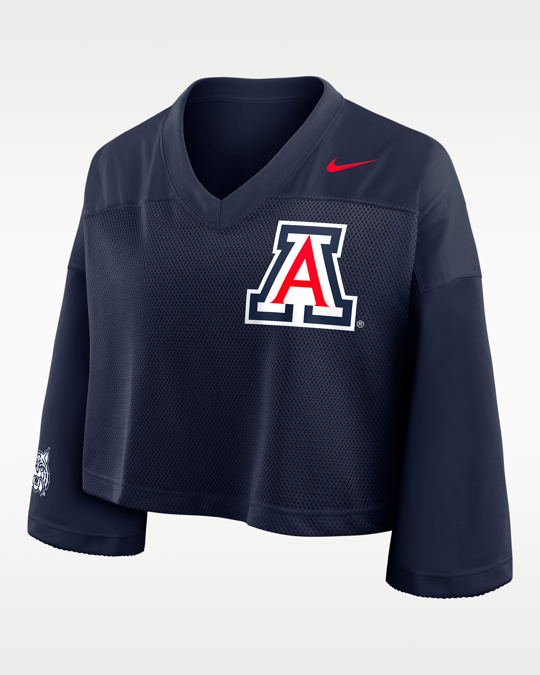 Arizona Jersey Women's Nike Dri-FIT College Cropped Top - Navy