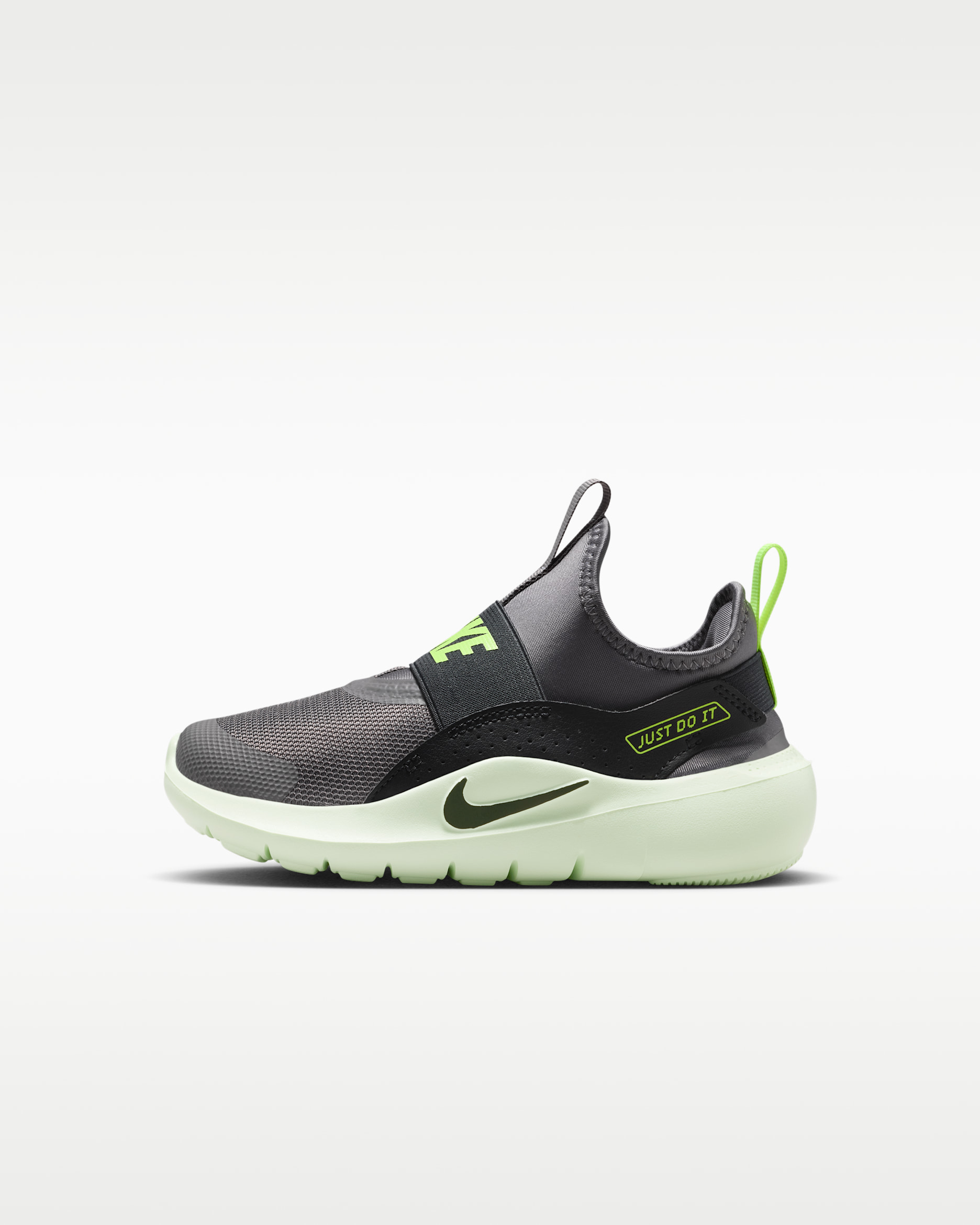 Nike Flex Runner 4 Little Kids' Shoes - Pencil Point/Black/Volt Ice/Anthracite
