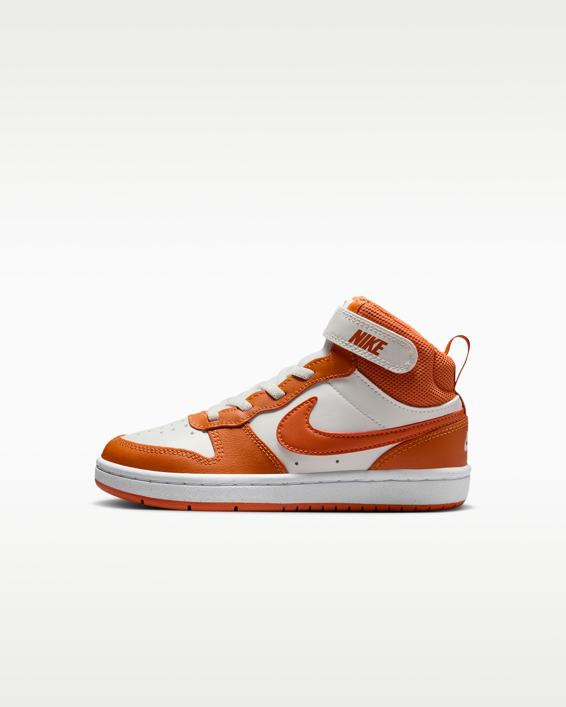 Nike Court Borough Mid 2 Little Kids' Shoes - Sail/White/Sport Spice