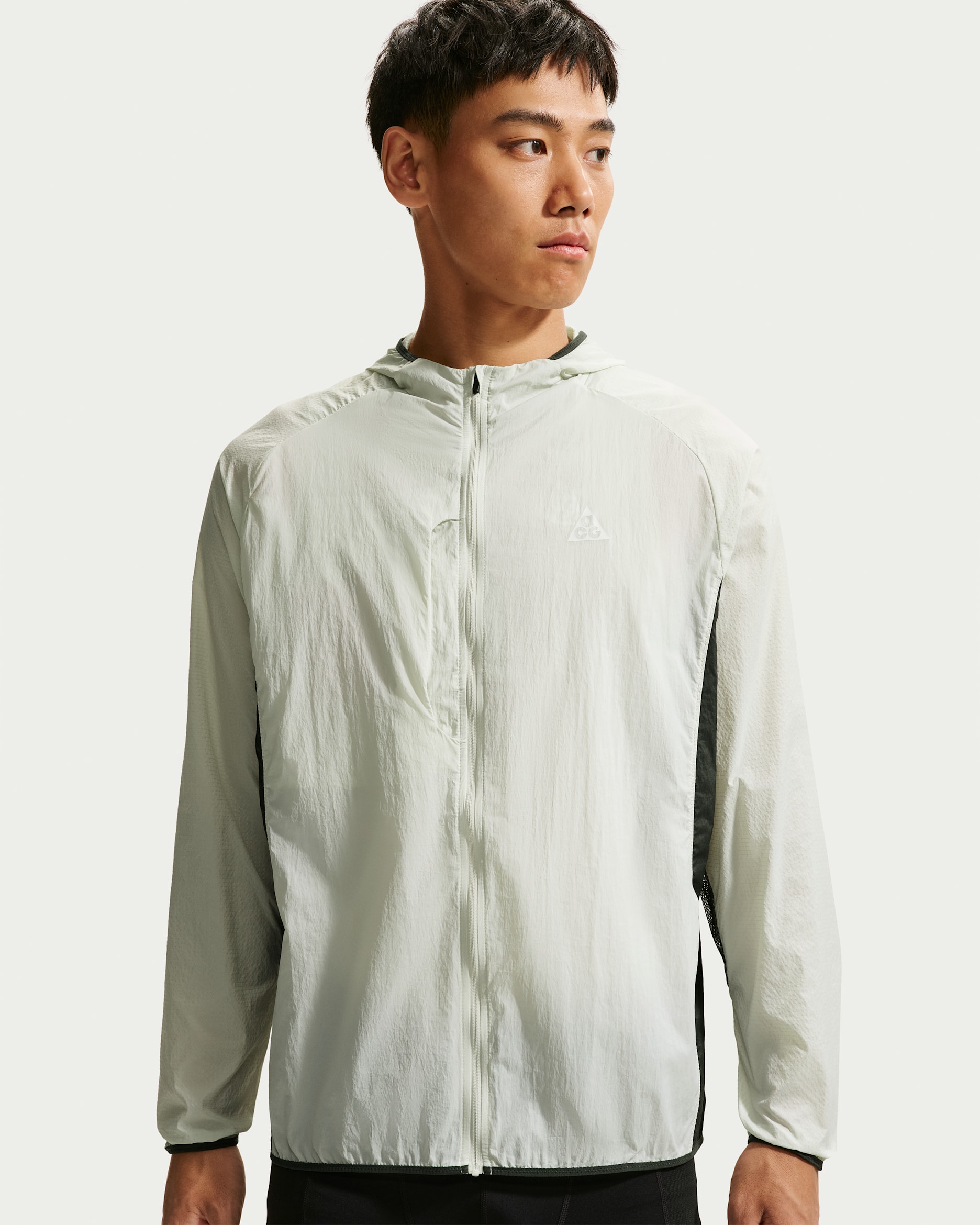 เสื้อแจ็คเก็ตป้องกัน UV ผู้ชาย Nike ACG "Aireez" - Sea Glass/Baltic Blue/Black Spruce/Summit White
