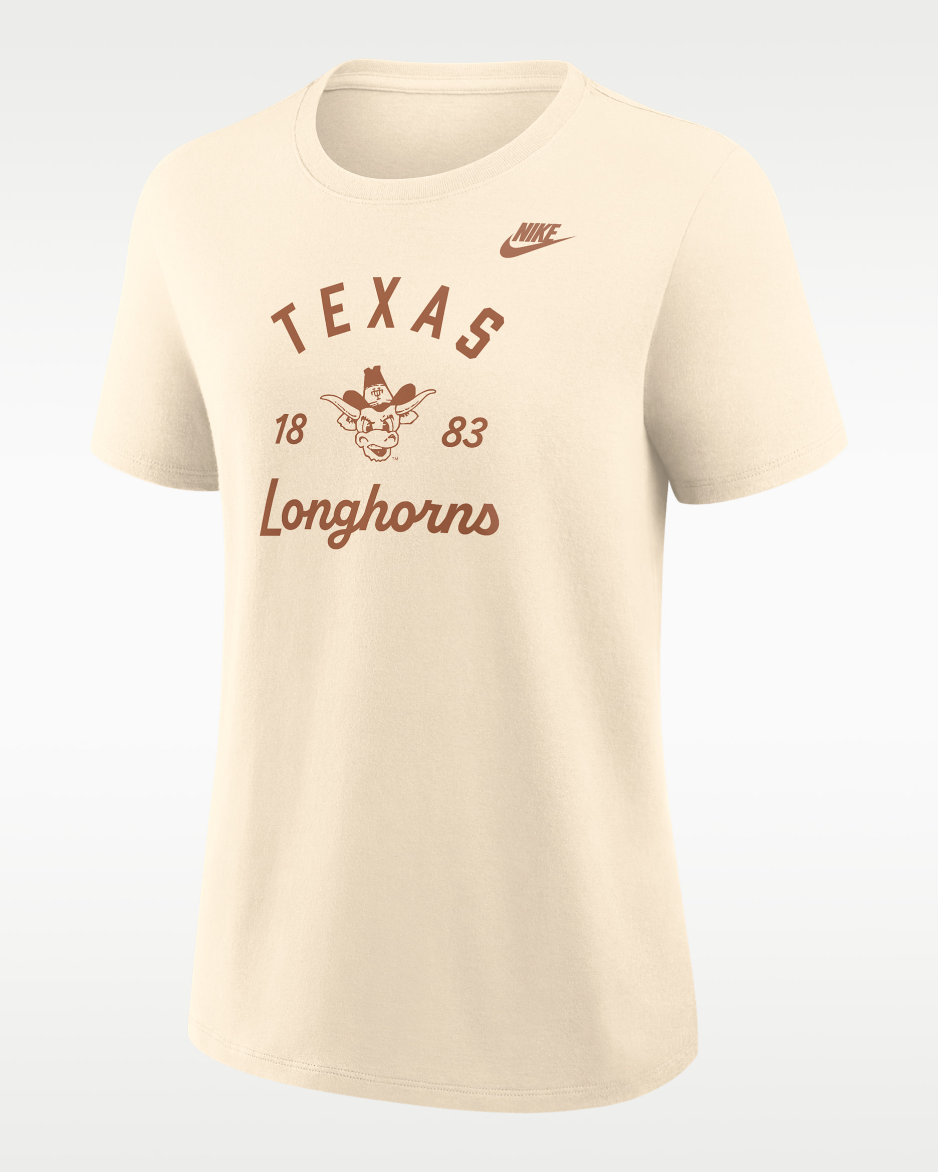Texas Legacy Team Name Women's Nike College T-Shirt - Natural