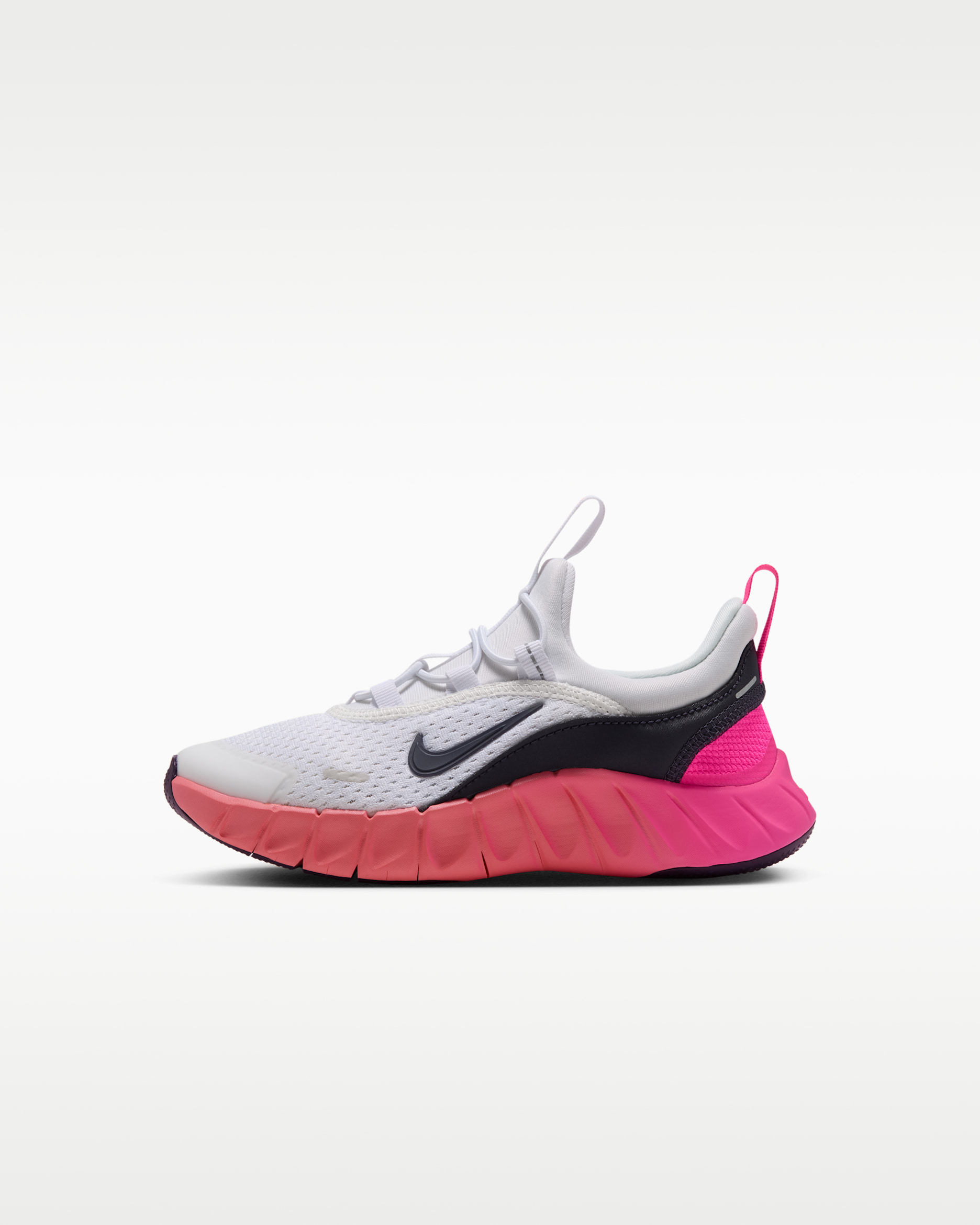 Zapatillas de running para niño/a pequeño/a Nike Free Ride - Blanco/Hyper Pink/Atomic Pink/Gridiron