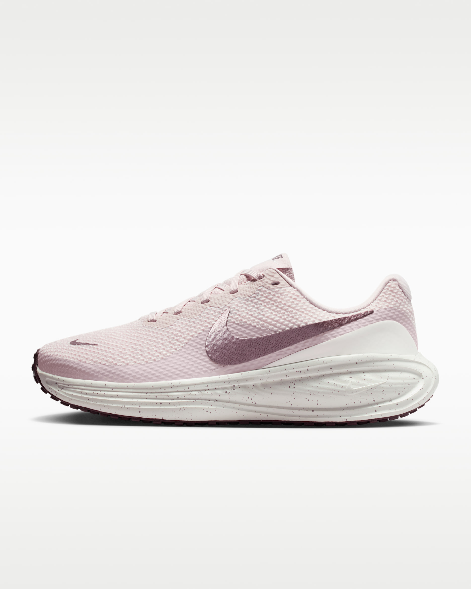 Nike Revolution 8 SE Women's Road Running Shoes (Wide) - Silt Red/Particle Rose/White/Tattoo