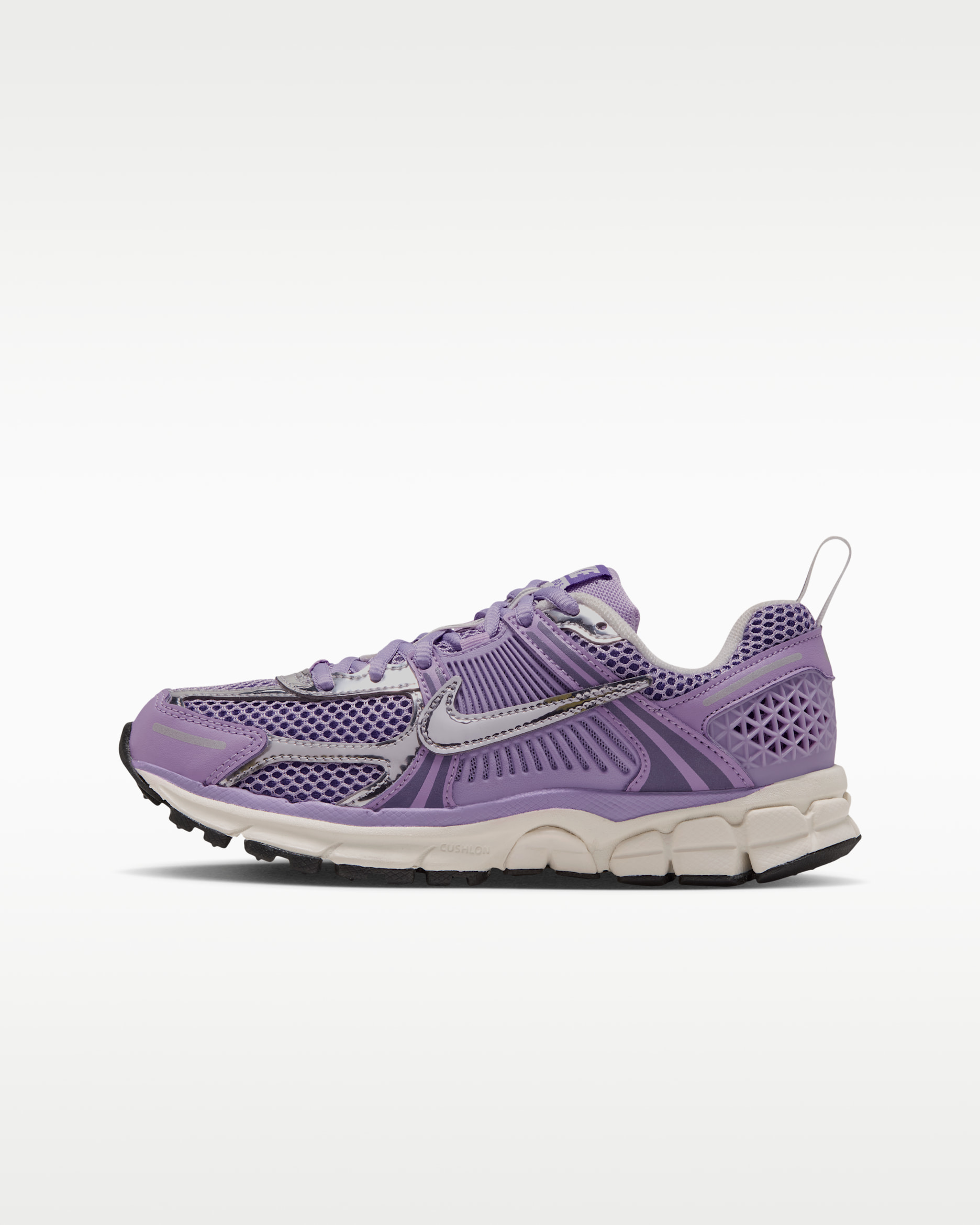 Nike Vomero 5 Big Kids' Shoes - Vintage Lilac/Action Grape/Sail/Metallic Silver