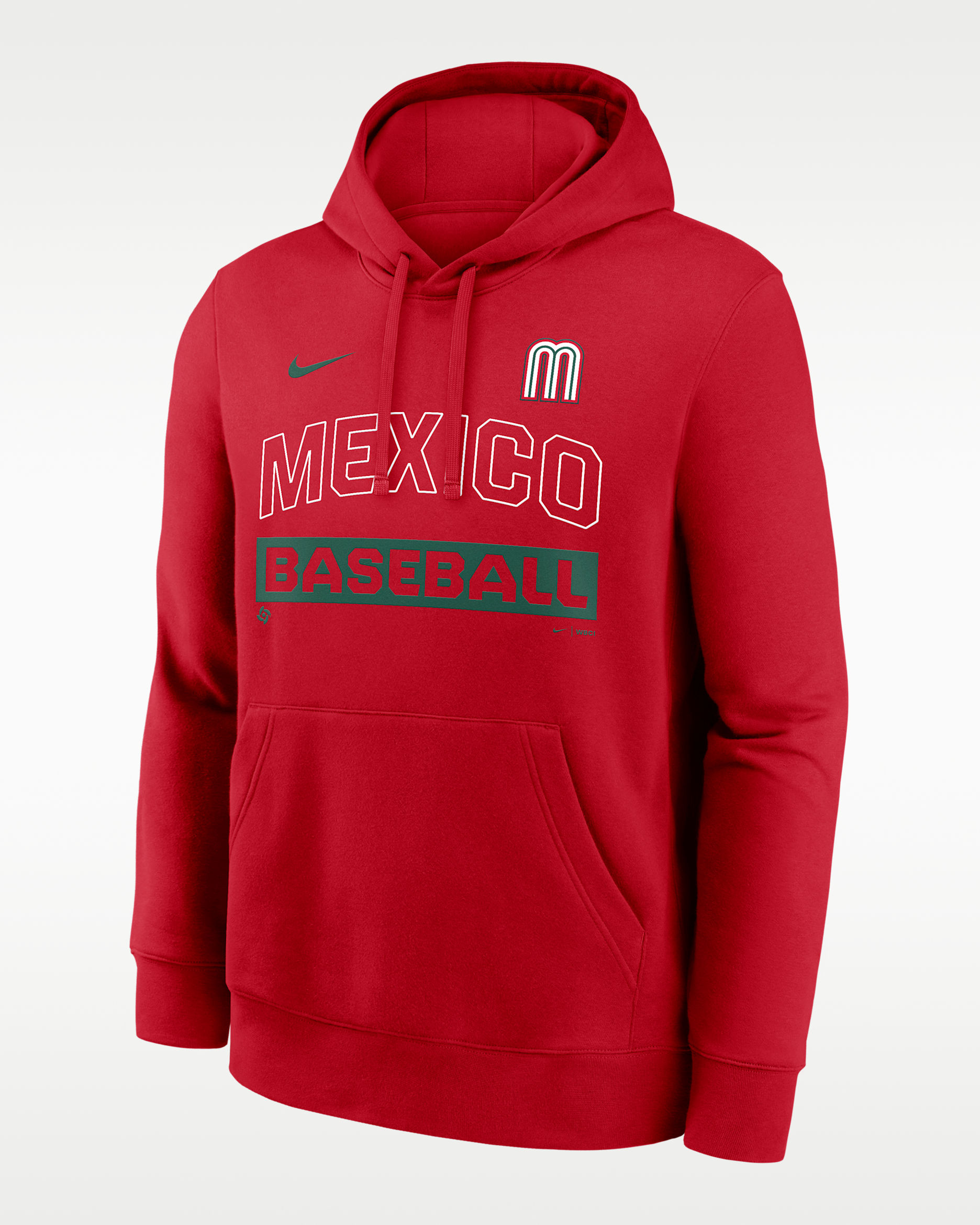 Mexico National Baseball Team 2026 World Baseball Classic Club Men's Nike Pullover Hoodie - Red
