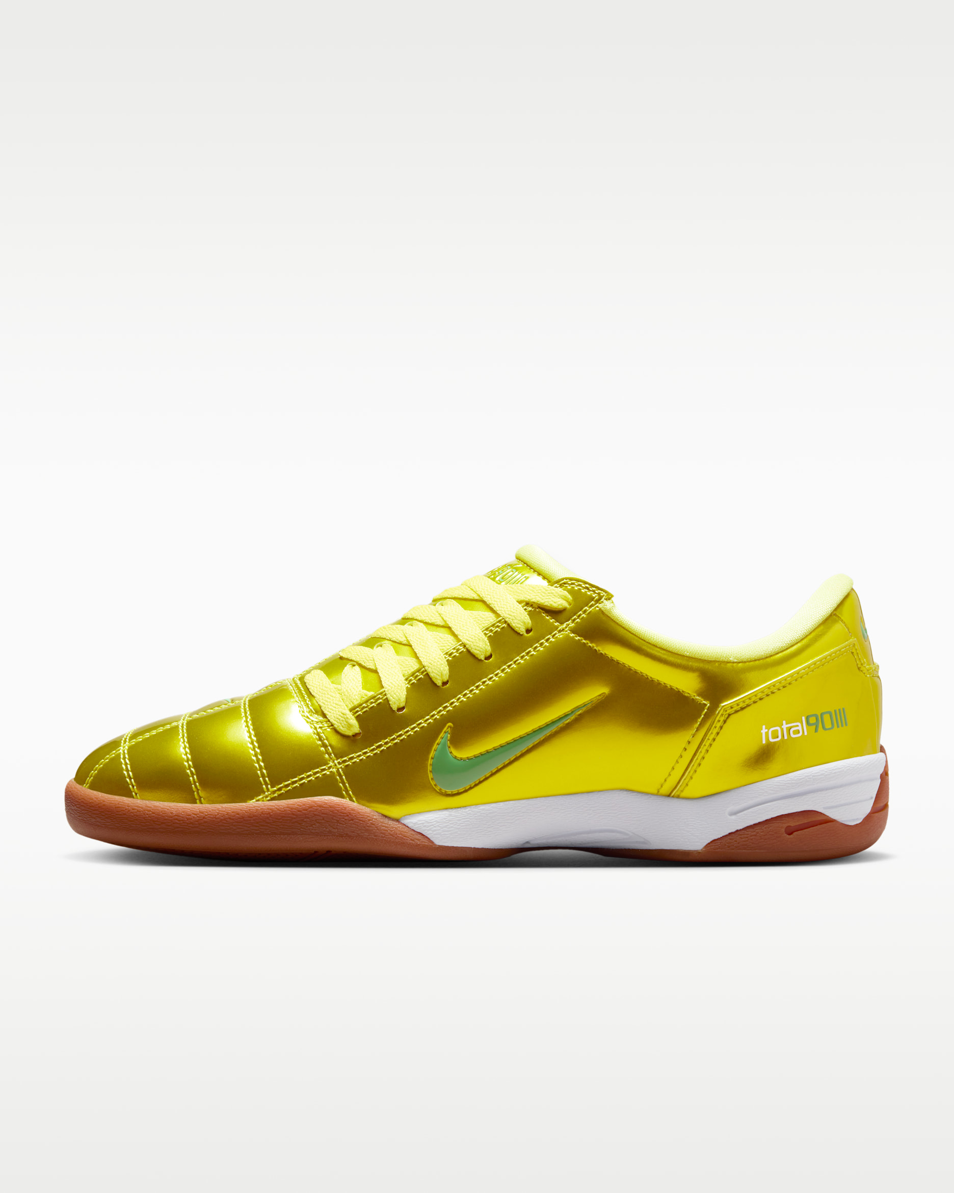 Nike T90 SP Men's Shoes - Dynamic Yellow/Gum Medium Brown/Green Spark