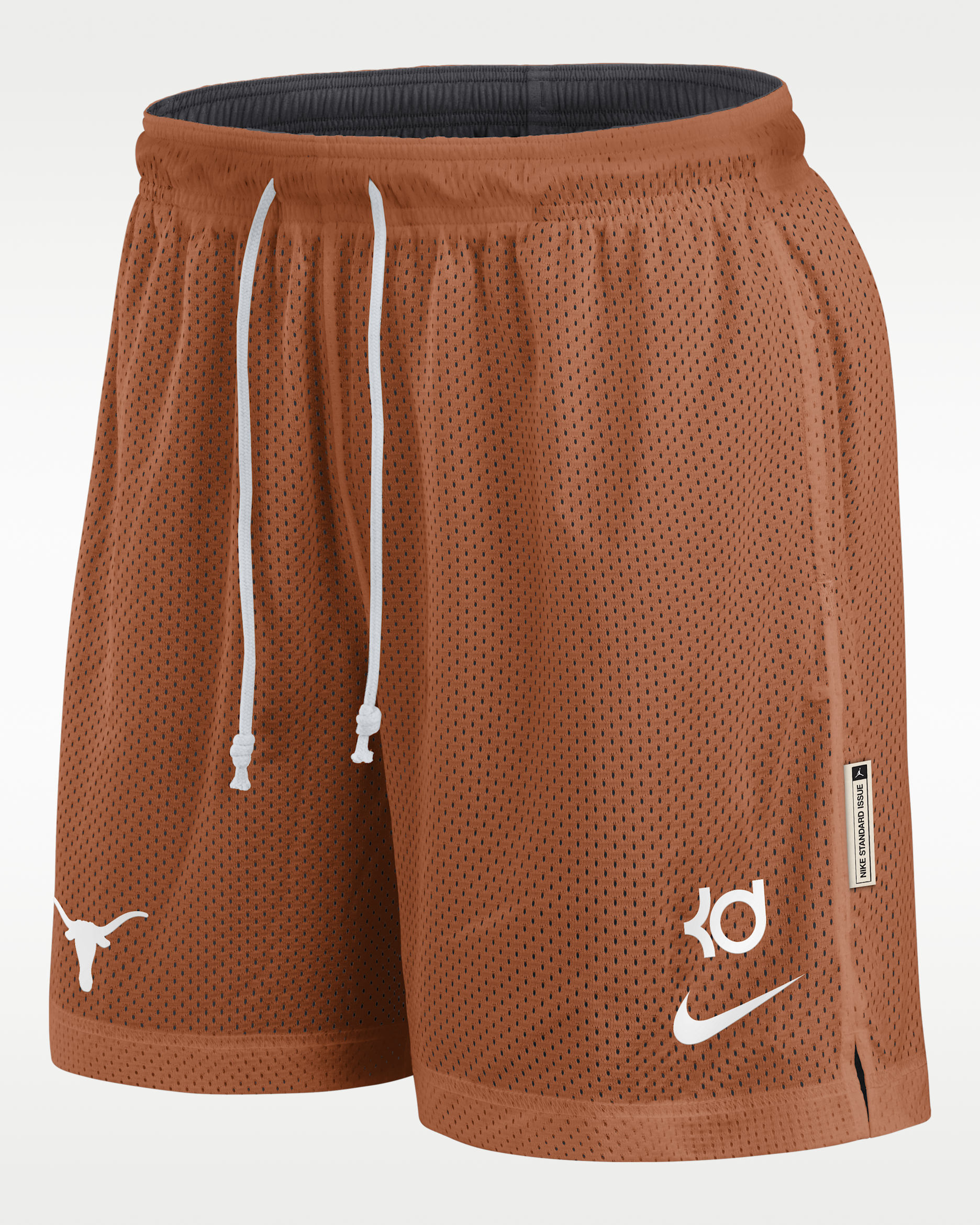 Shorts reversibles universitarios Nike Dri-FIT para hombre Texas - Naranja quemado