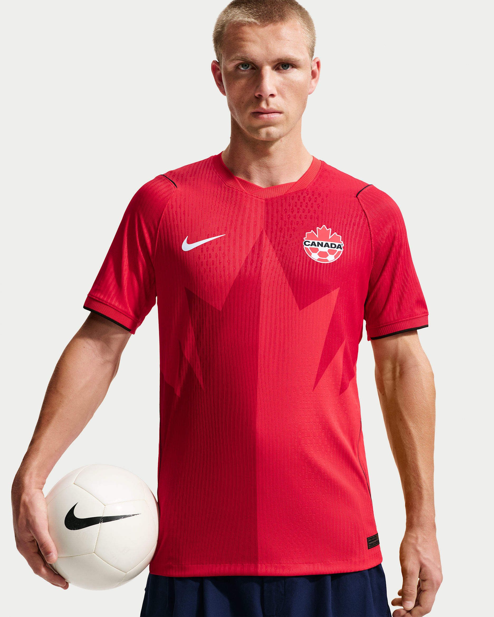 Canada Authentic Edition Men's Nike Football Shirt - University Red