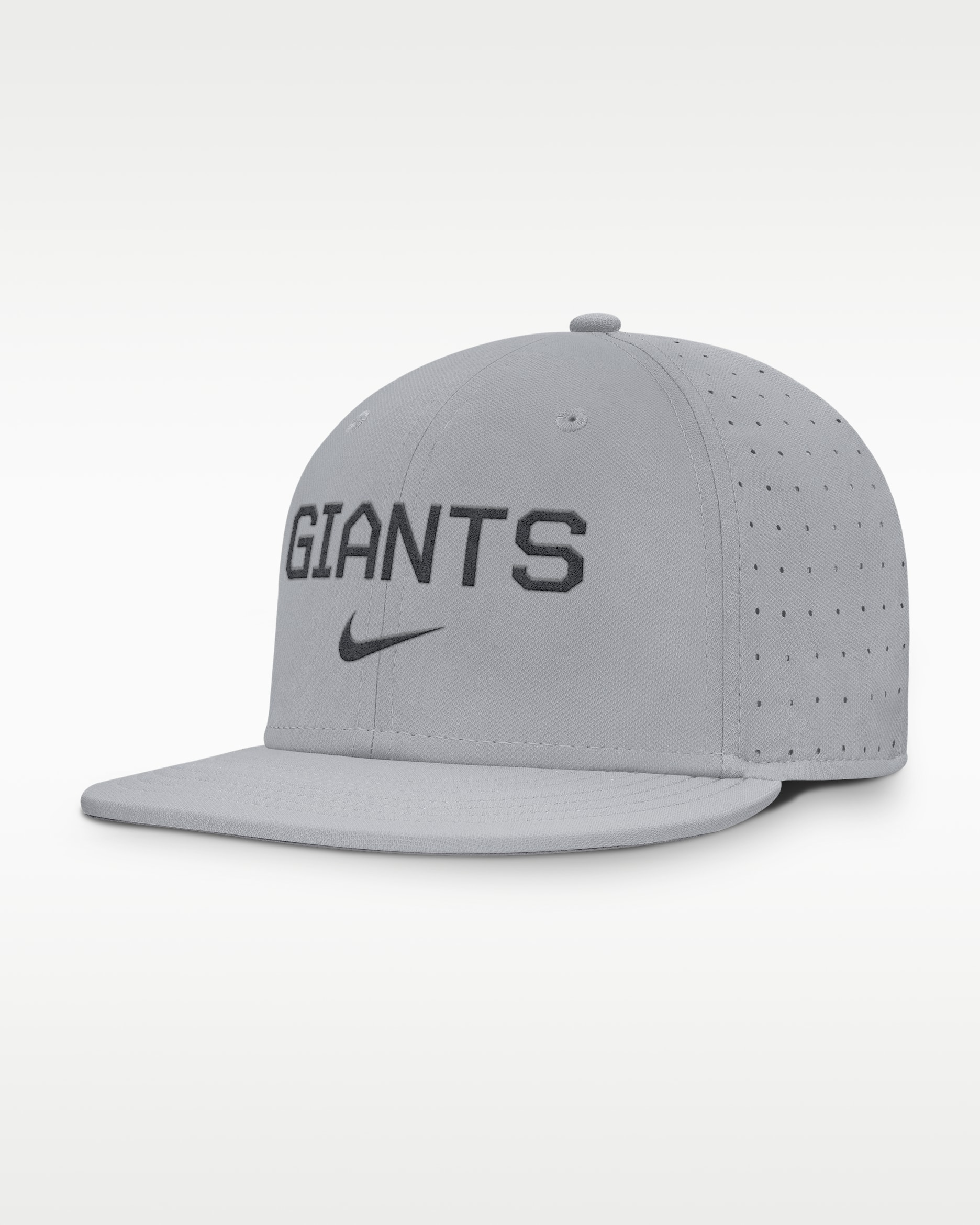 Gorra Nike AeroBill de la MLB ajustada para hombre San Francisco Giants True - Gris