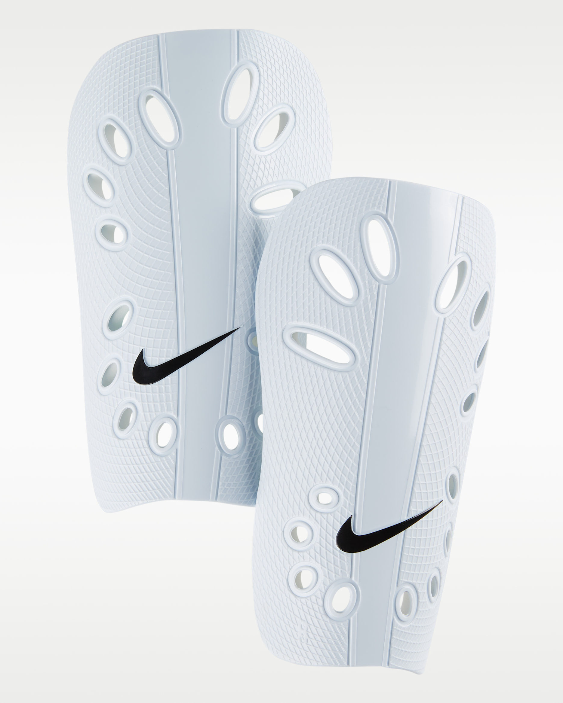 Nike J Soccer Shin Guards - White/Black
