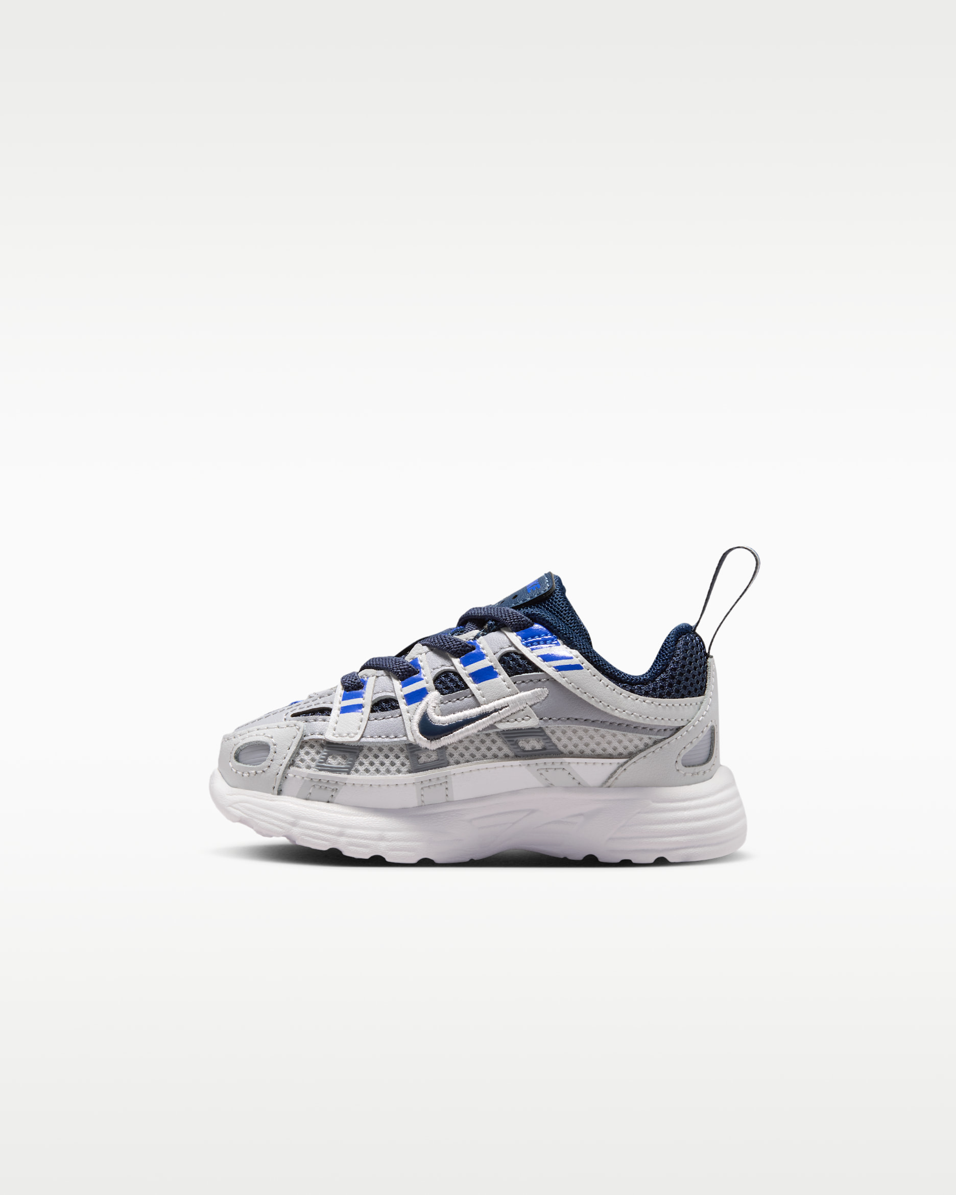 Nike P-6000 cipő babáknak és totyogóknak - Wolf Grey/Summit White/Racer Blue/Blue Eclipse