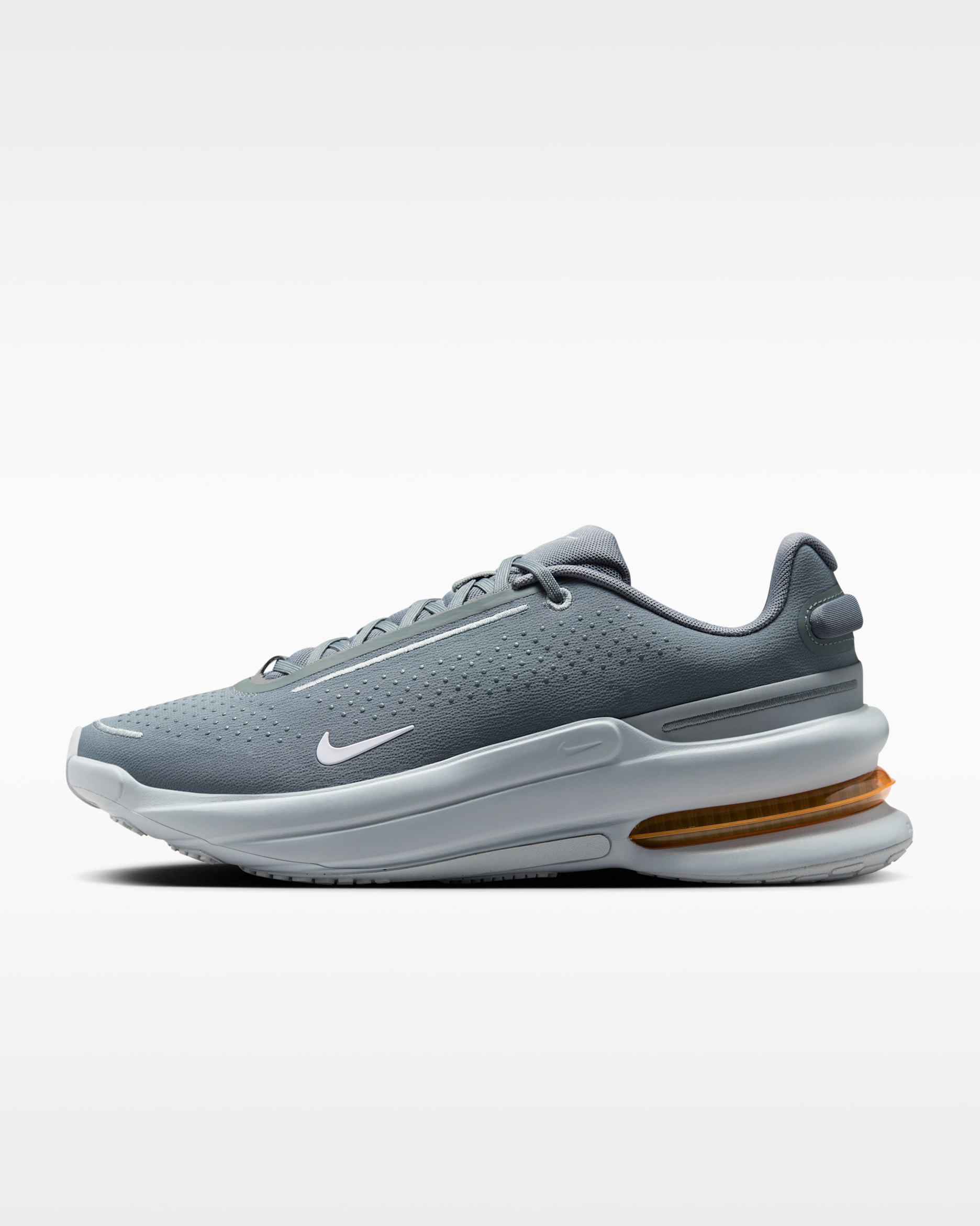 Nike Air Zoom Upturn SC 男鞋 - Smoke Grey/Light Smoke Grey/Total Orange/白色