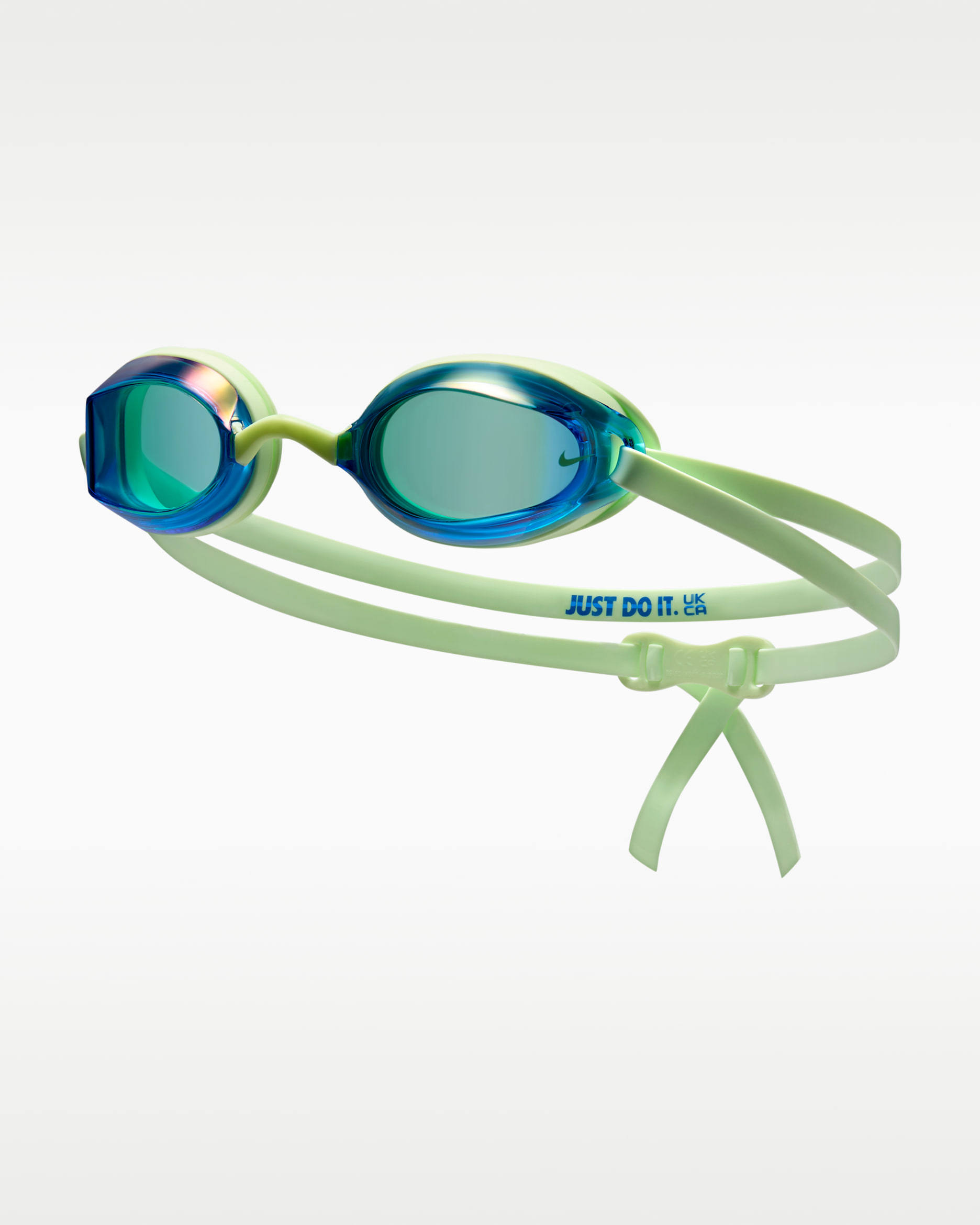 Goggles espejados Nike Swim Legacy - Voltio ligero/Blanco