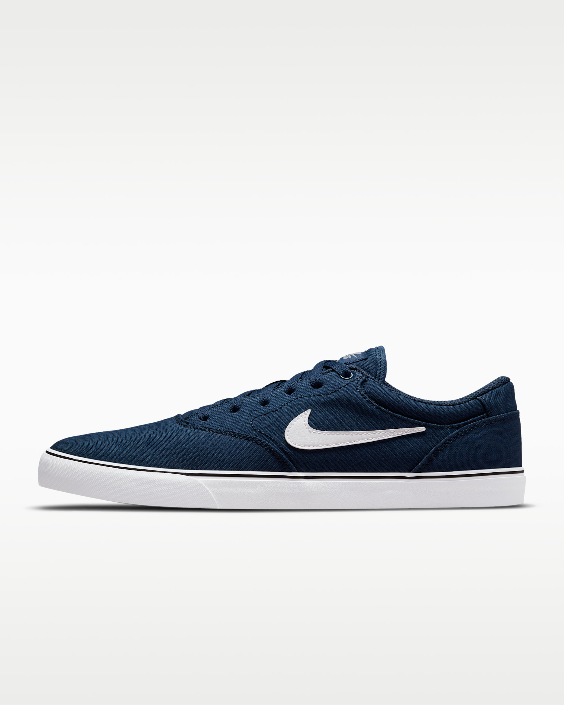 Nike SB Chron 2 Canvas 滑板鞋 - Navy/Navy/黑色/白色