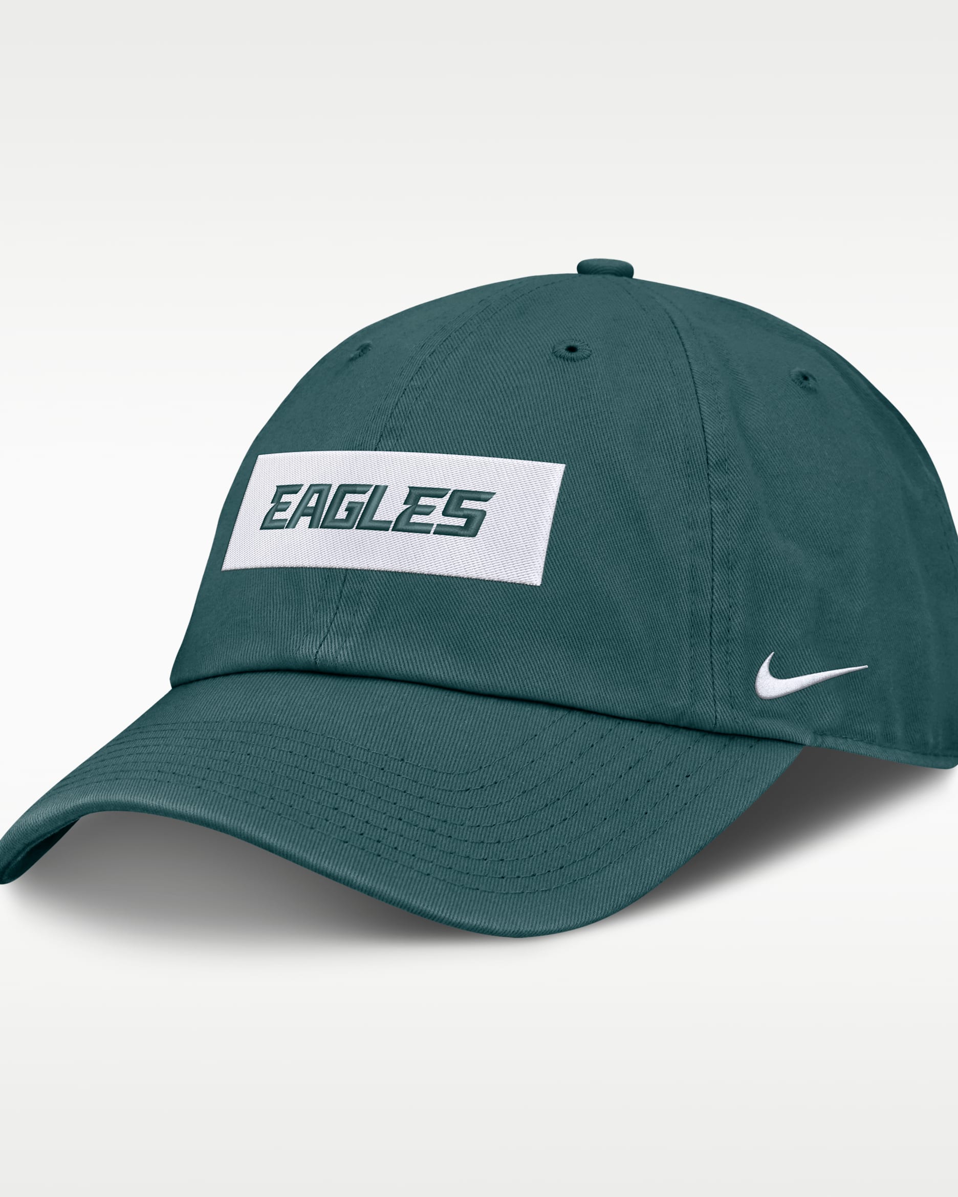 Philadelphia Eagles Primetime Club Wordmark Men's Nike NFL Adjustable Hat - Green
